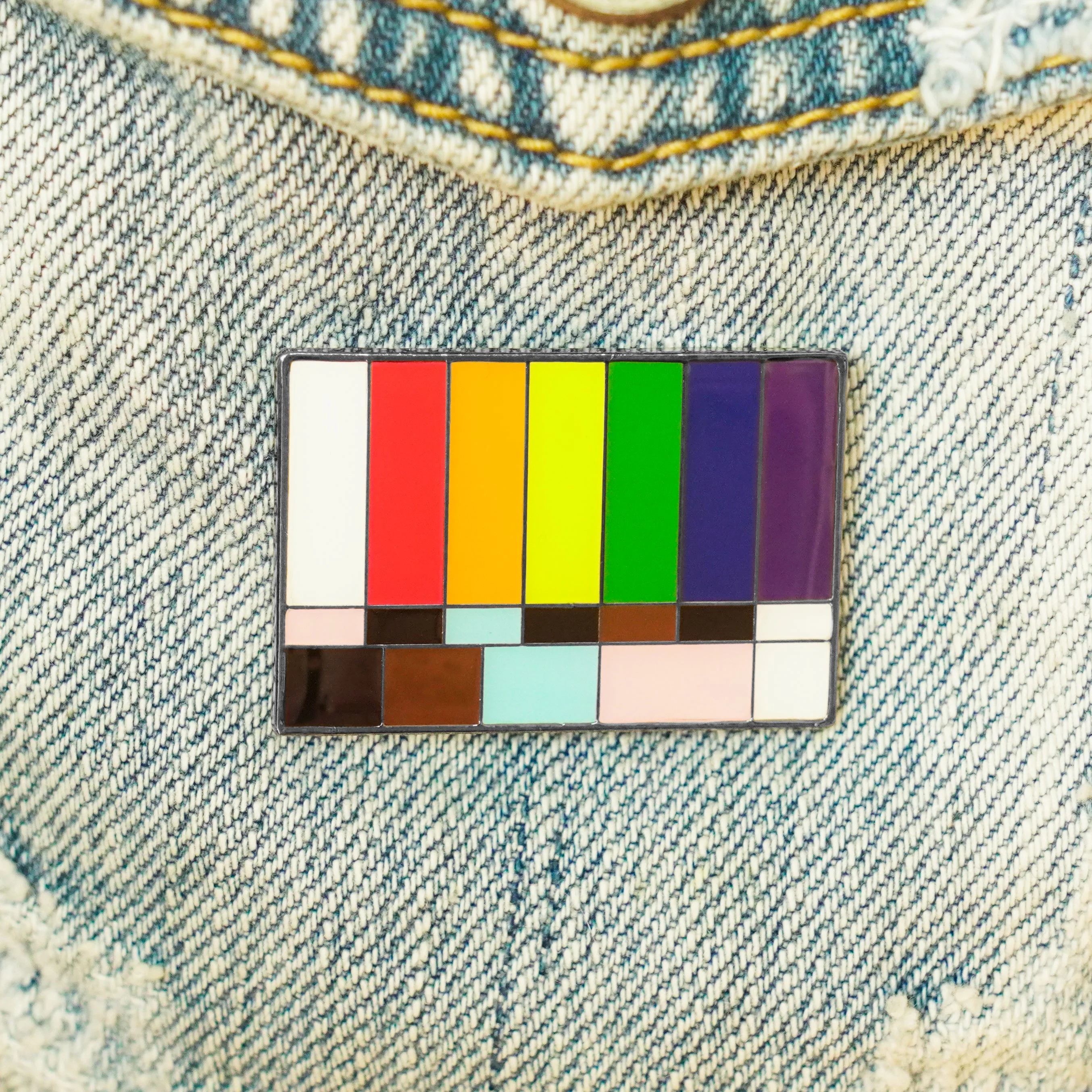 Bars and Tone Pride Pin (It Gets Better Project x FPS) - Image 3