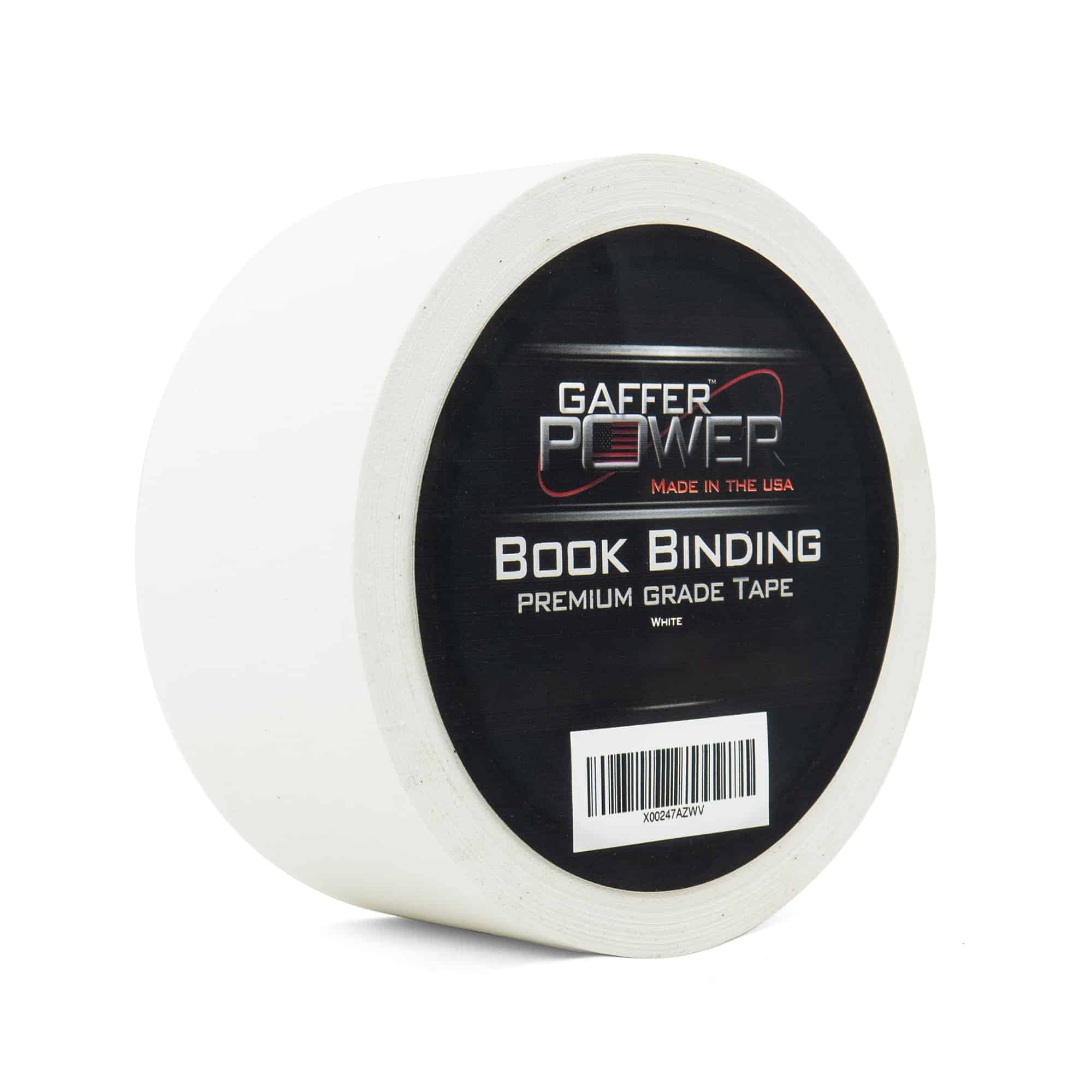 Gaffer Power Premium Grade Bookbinding Tape 2 Inch x 15 Yards (White) - Image 2