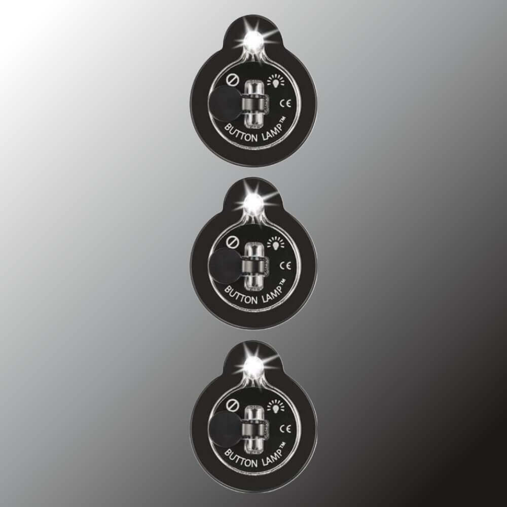 BUTTON LAMP Adhesive LEDs Light Package - Lightweight, Ultra Small, Ultra Bright LED Utility Lights - Image 11