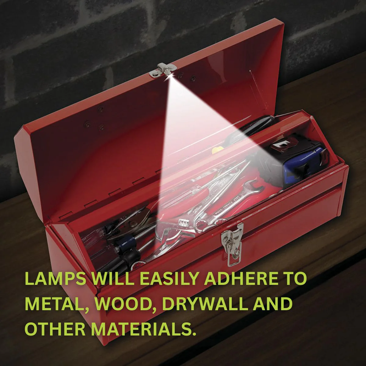 BUTTON LAMP Adhesive LEDs Light Package - Lightweight, Ultra Small, Ultra Bright LED Utility Lights - Image 4