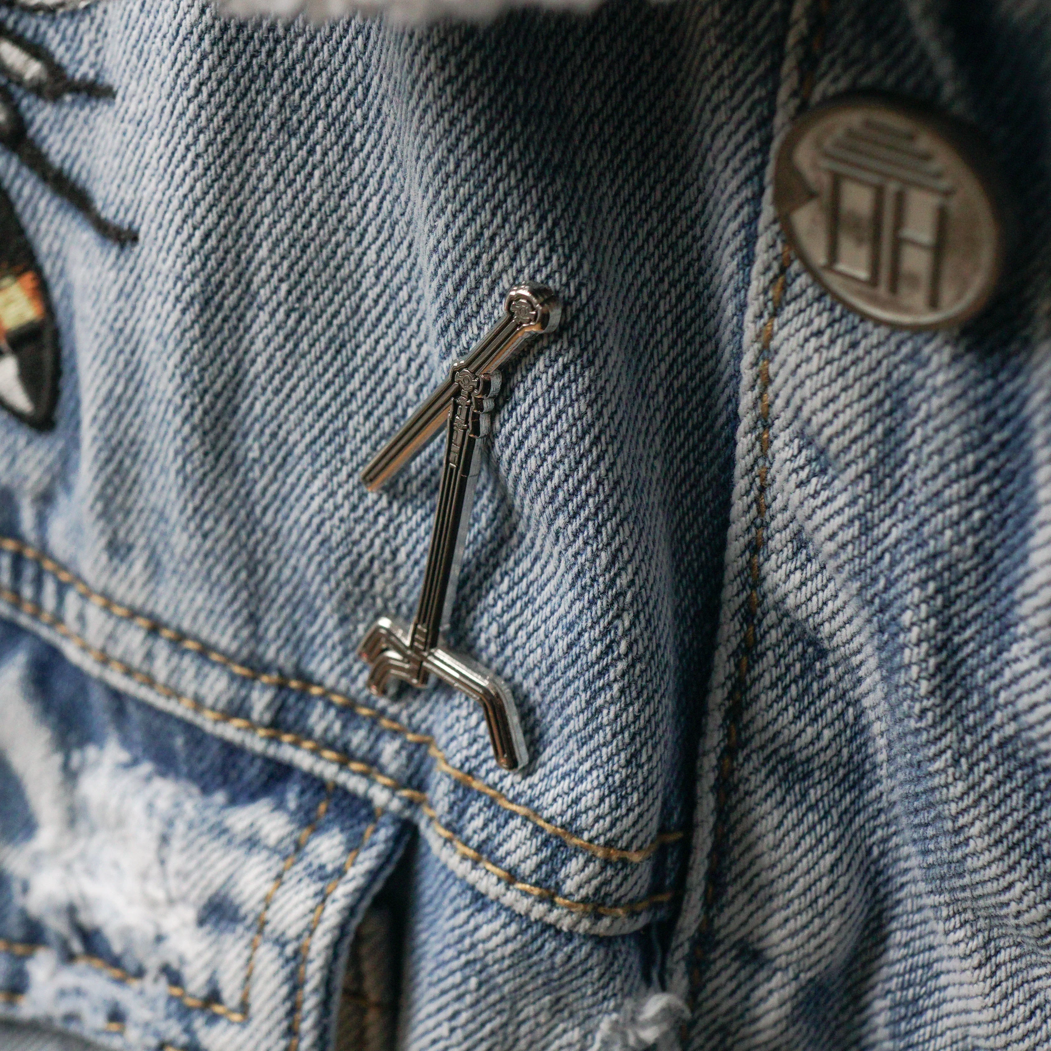 C-Stand Enamel Pin - Image 4