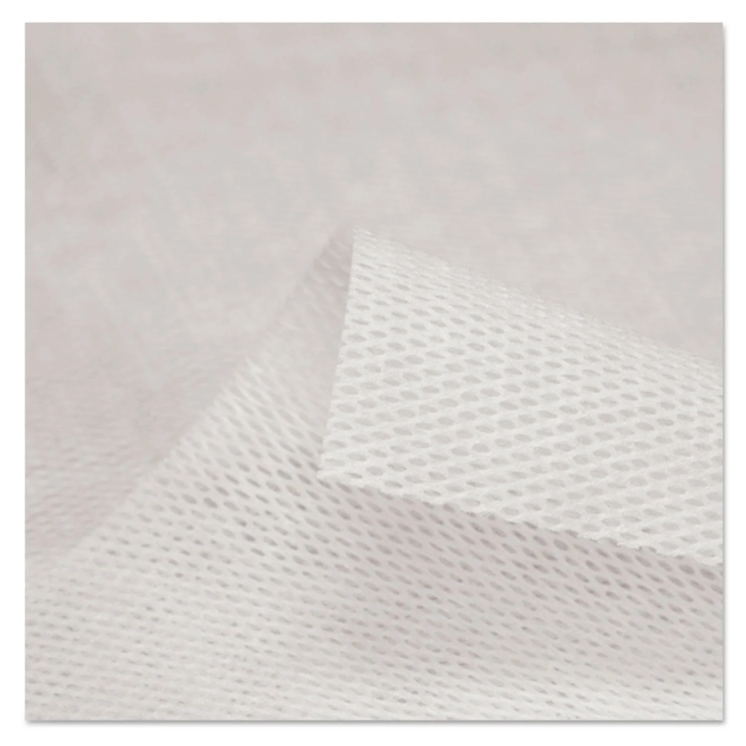 Chix Masslinn Shop Towels, 12 x 17, White, 100/Pack, 12 Packs/Carton - Image 2