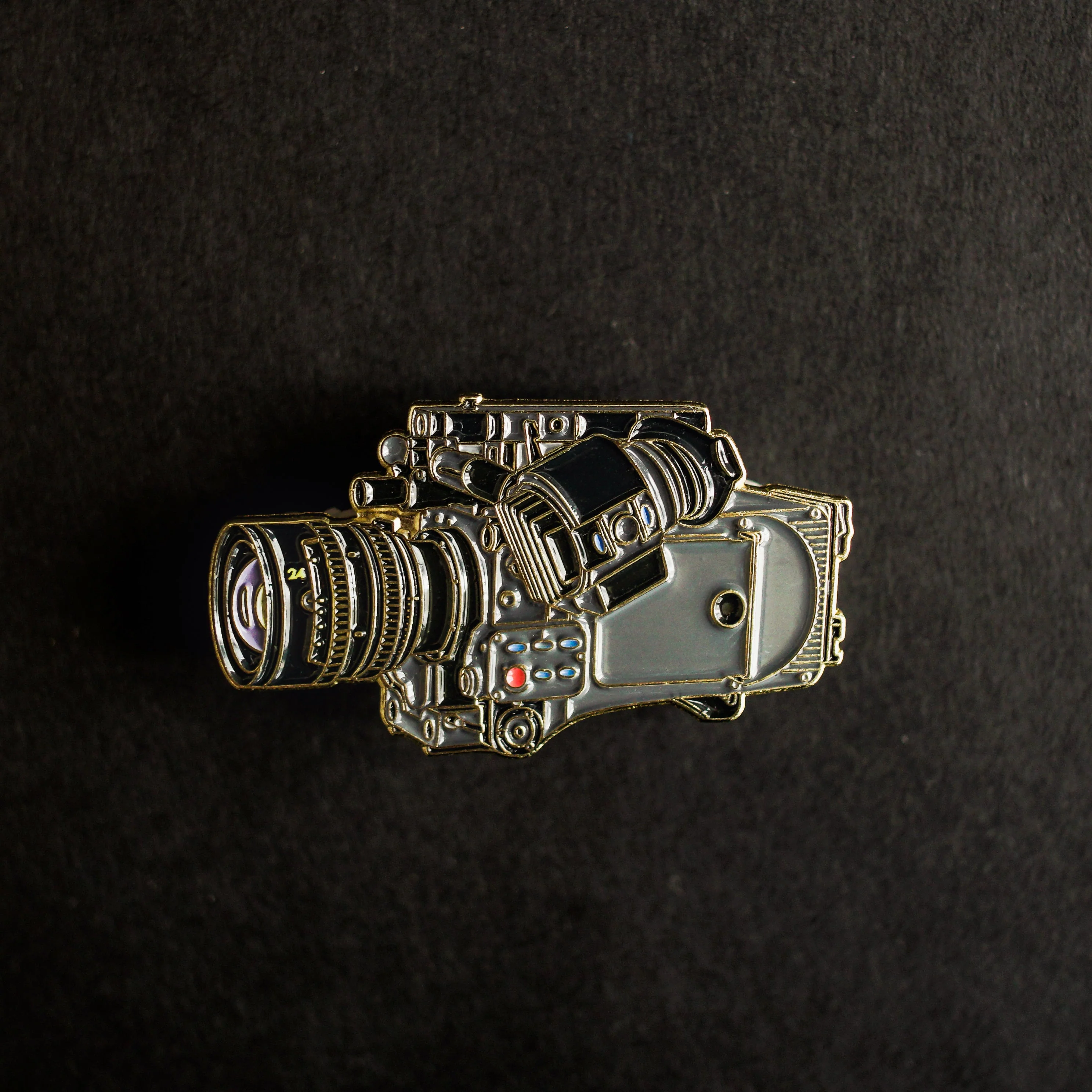 Cine Camera Enamel Pin - Image 2