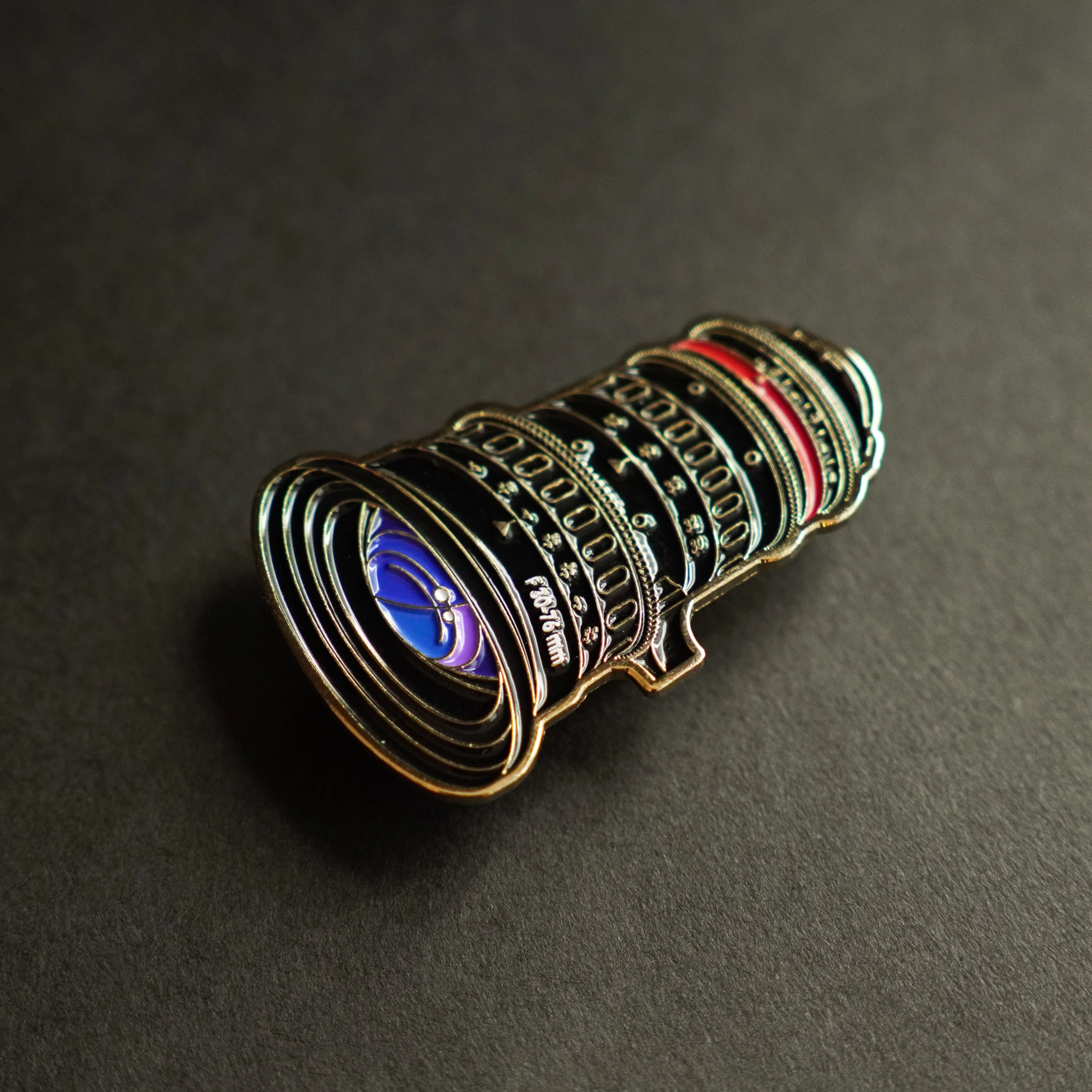 Cine Zoom Lens Enamel Pin - Image 3