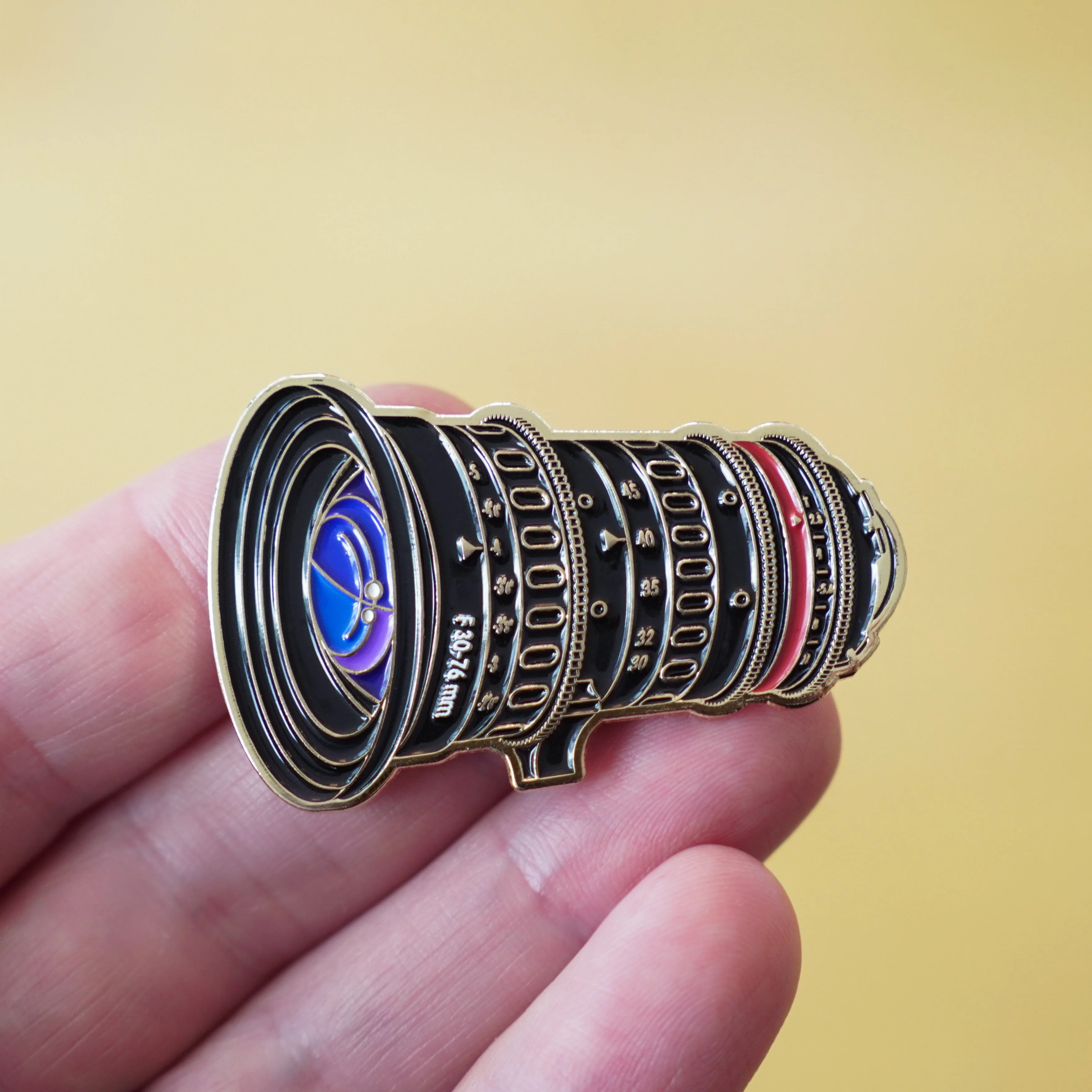 Cine Zoom Lens Enamel Pin - Image 4