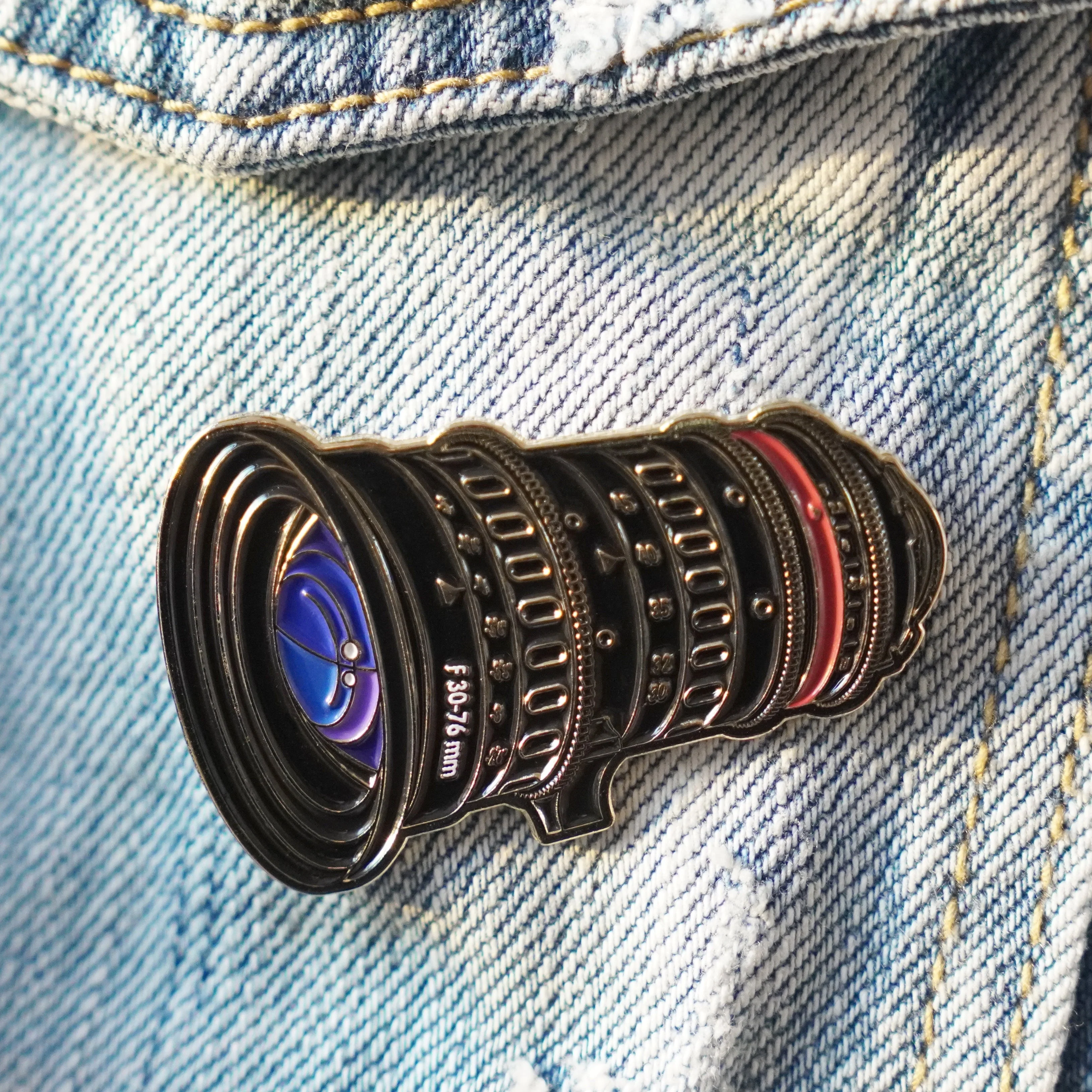 Cine Zoom Lens Enamel Pin - Image 5