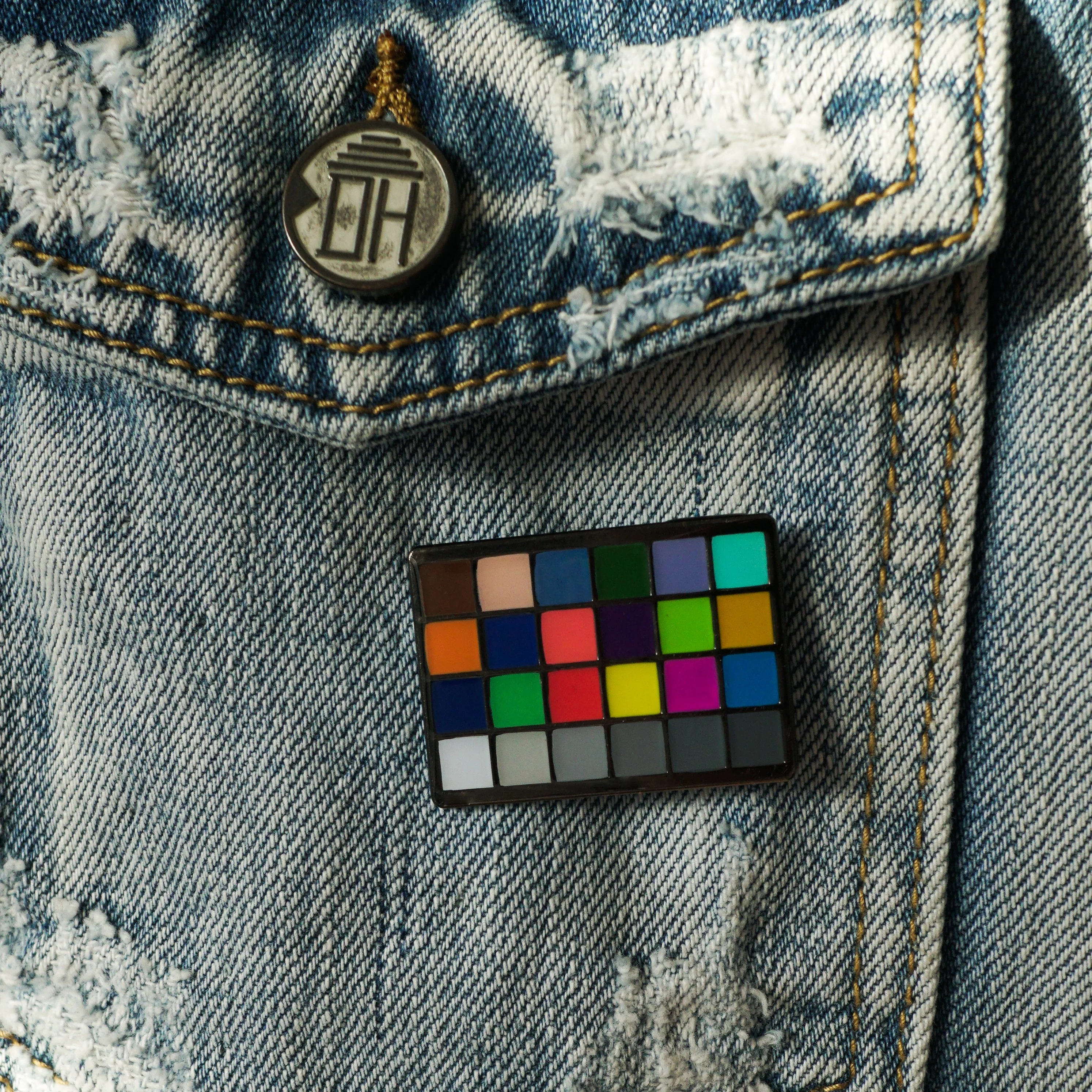 Color Chart Enamel Pin - Image 4