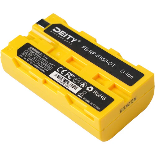 Deity Microphones FB-NP-F550-DT 3350mAh 7.4V Rechargeable Battery - Image 2