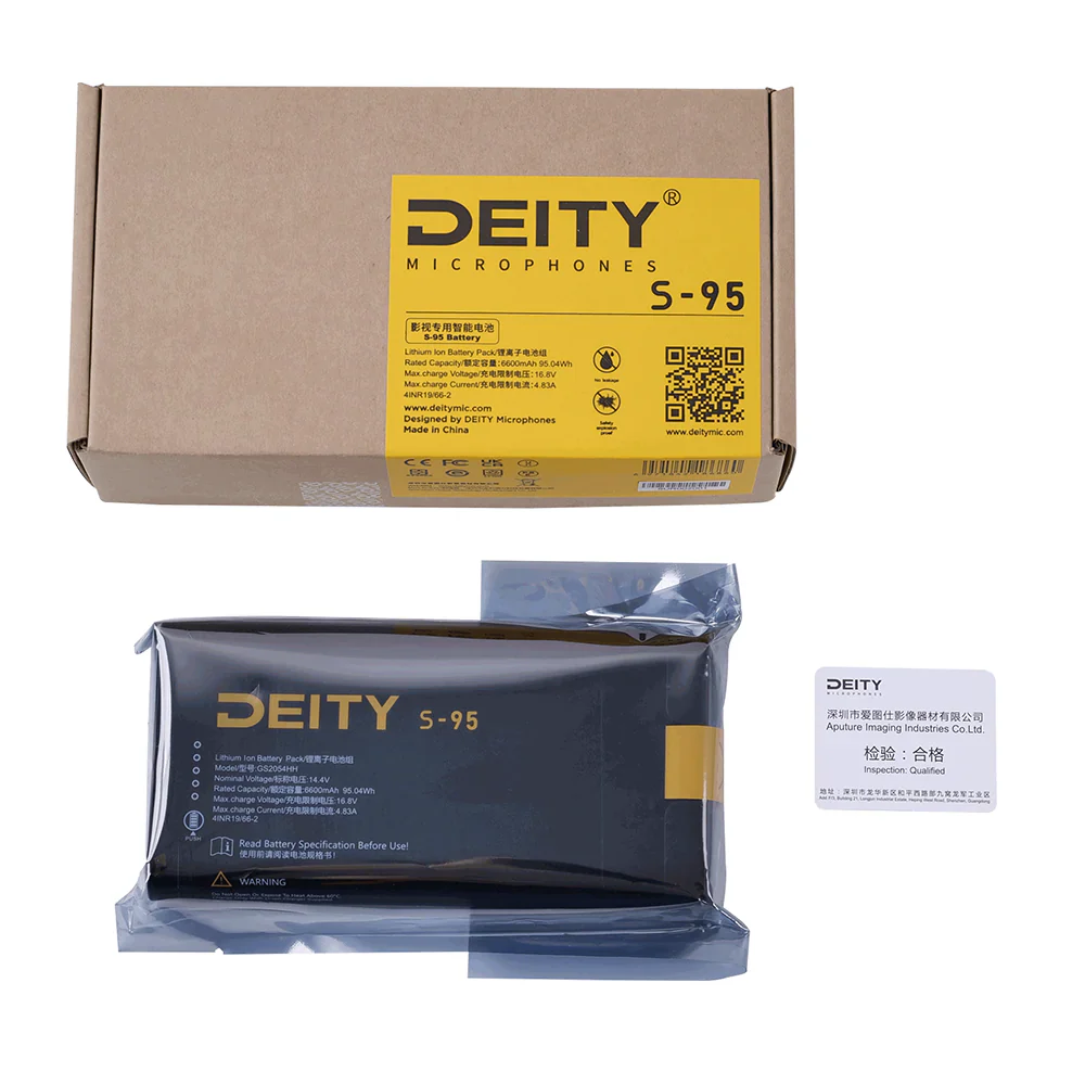 Deity Microphones S-95 Smart Battery - Image 5