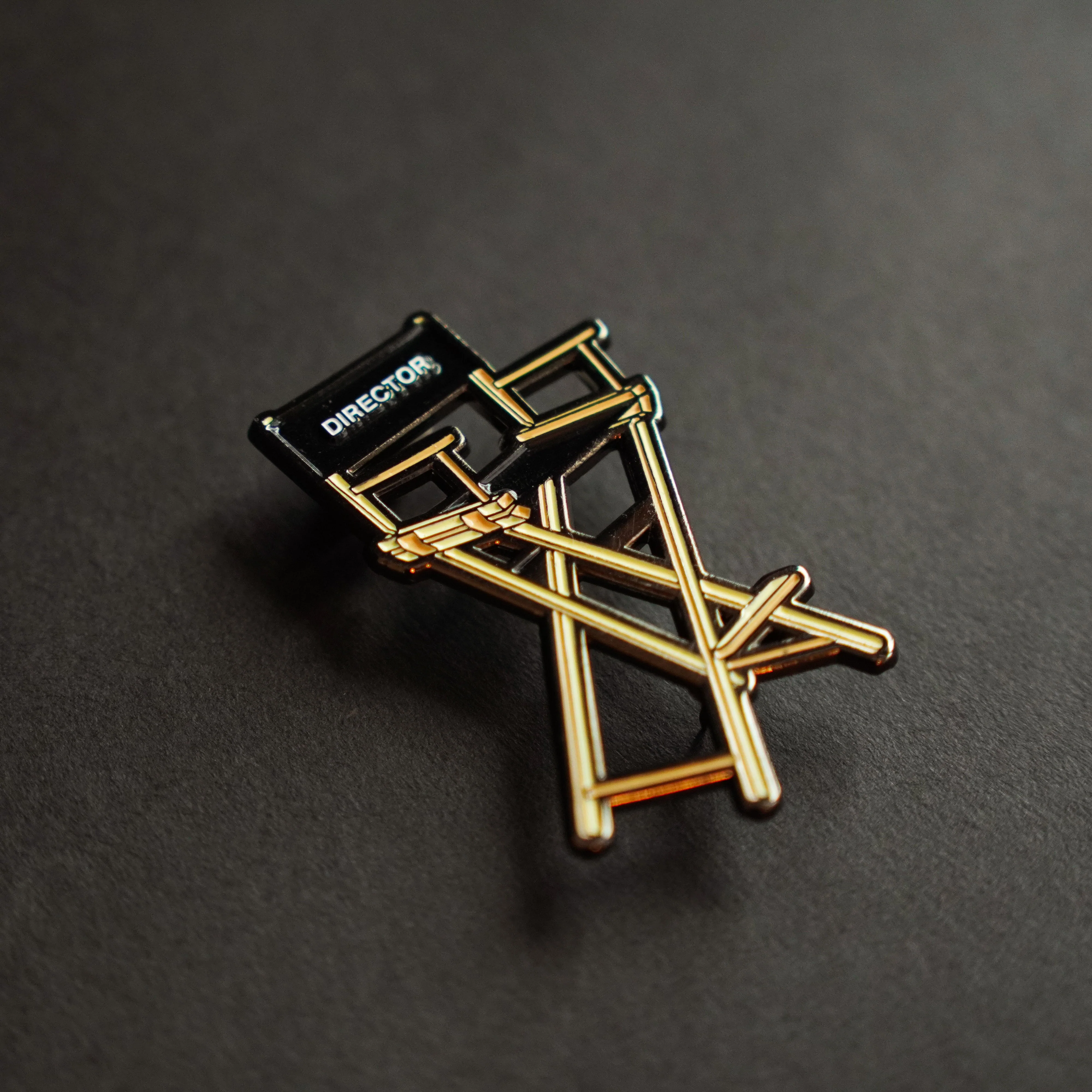 Director's Chair Enamel Pin - Image 3