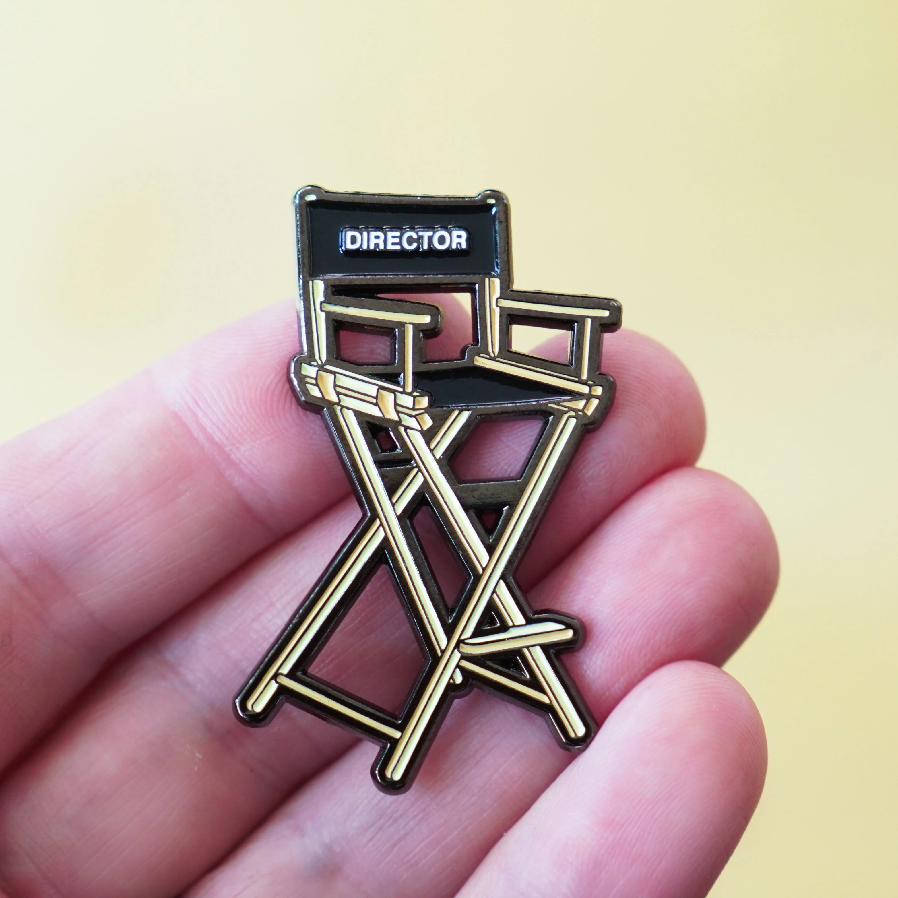 Director's Chair Enamel Pin - Image 4