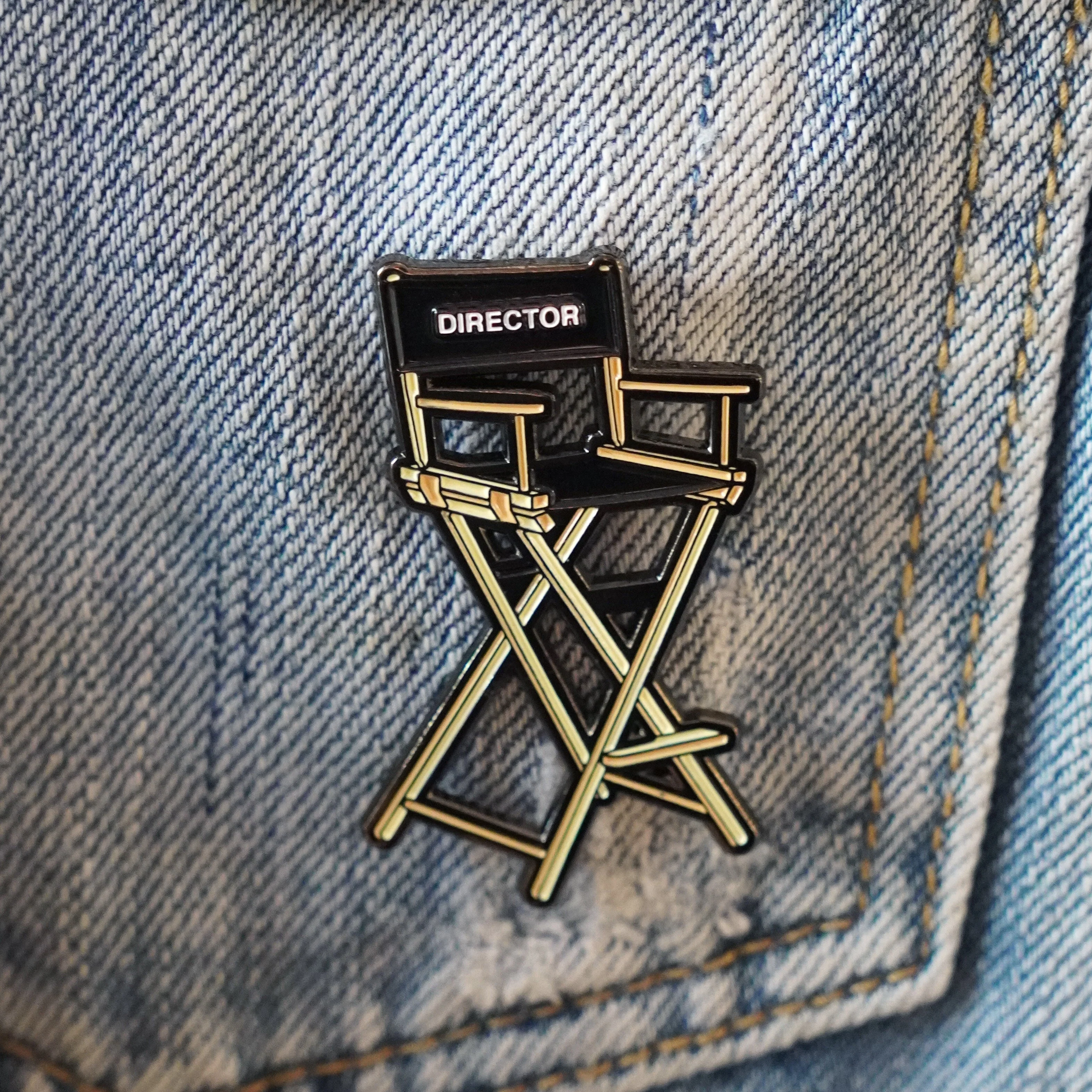 Director's Chair Enamel Pin - Image 5