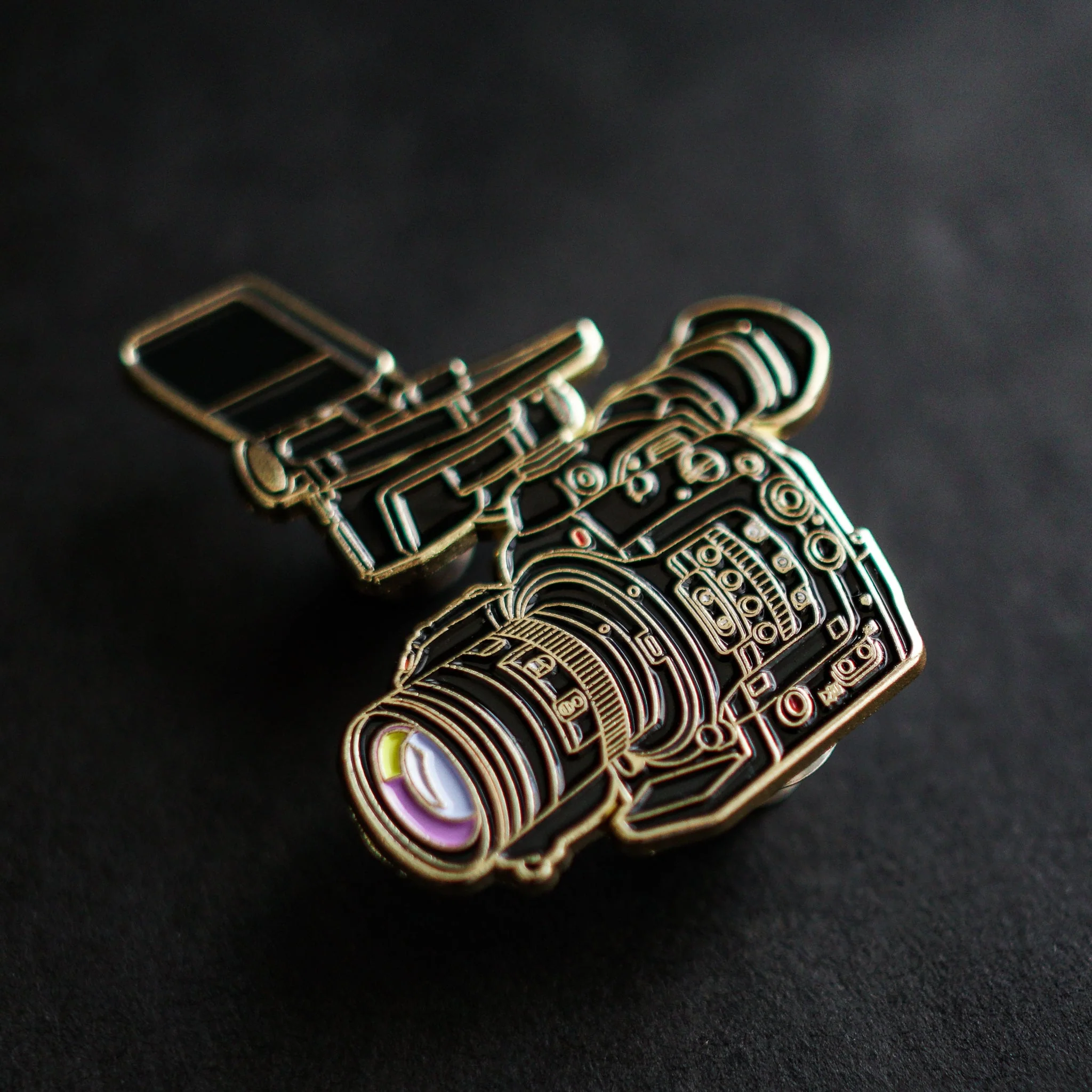Doc Camera Enamel Pin - Image 3