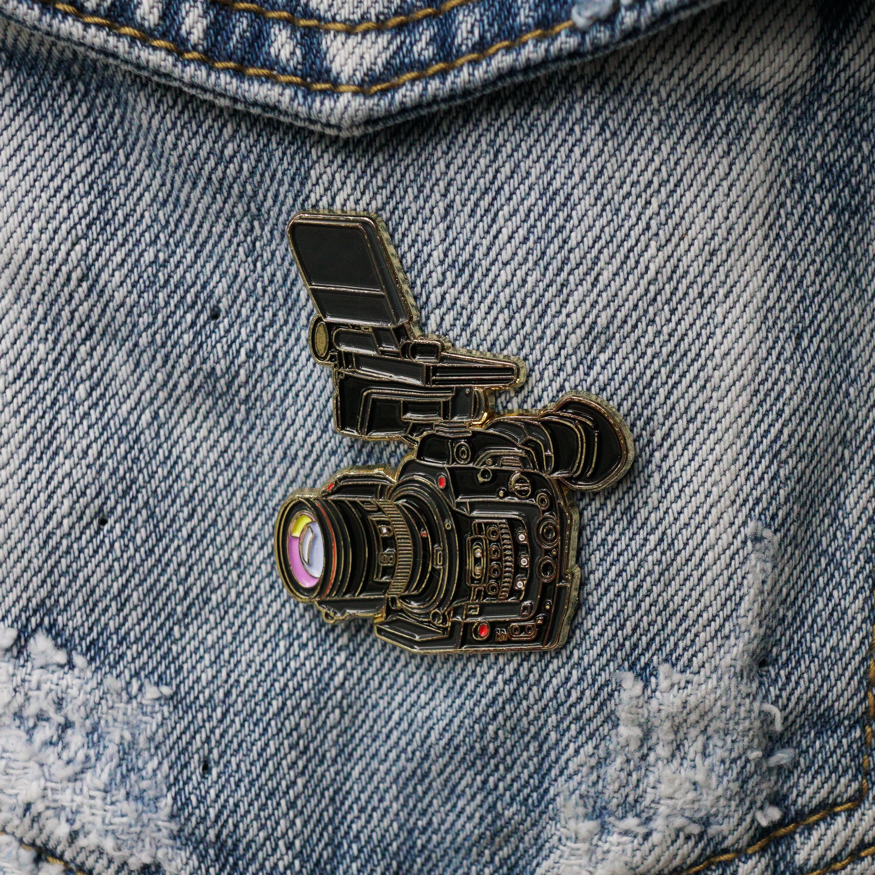 Doc Camera Enamel Pin - Image 4
