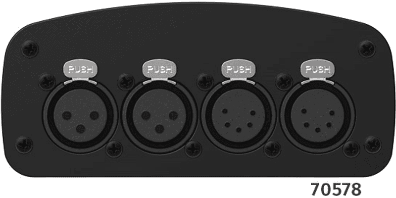 ENTTEC D-Split (2x3, 2x5) DMX Splitter - Image 2