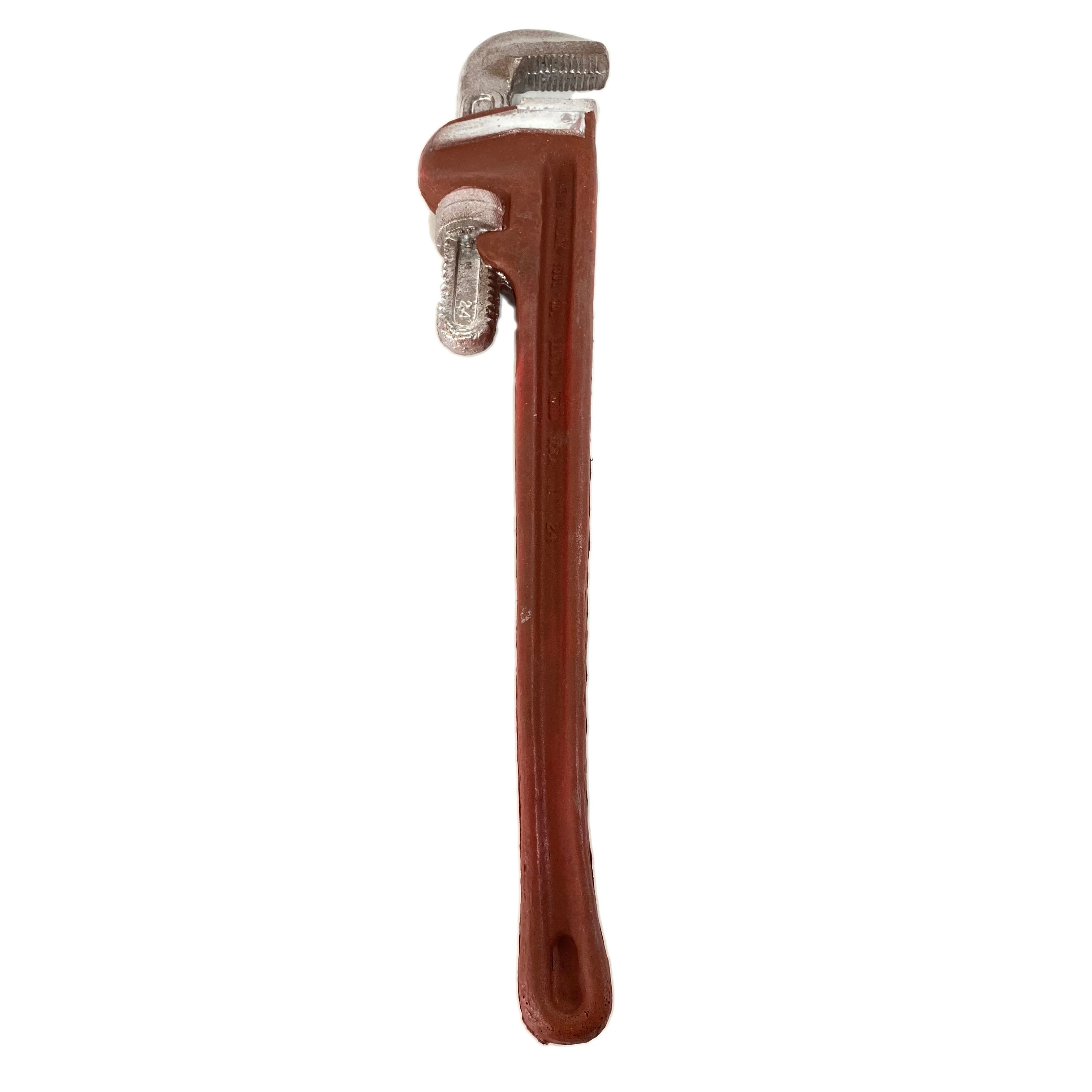 Extra Large Foam Rubber Stunt 24 Inch Pipe Wrench Prop (Red, Red Rust, Bloodied) - Image 11