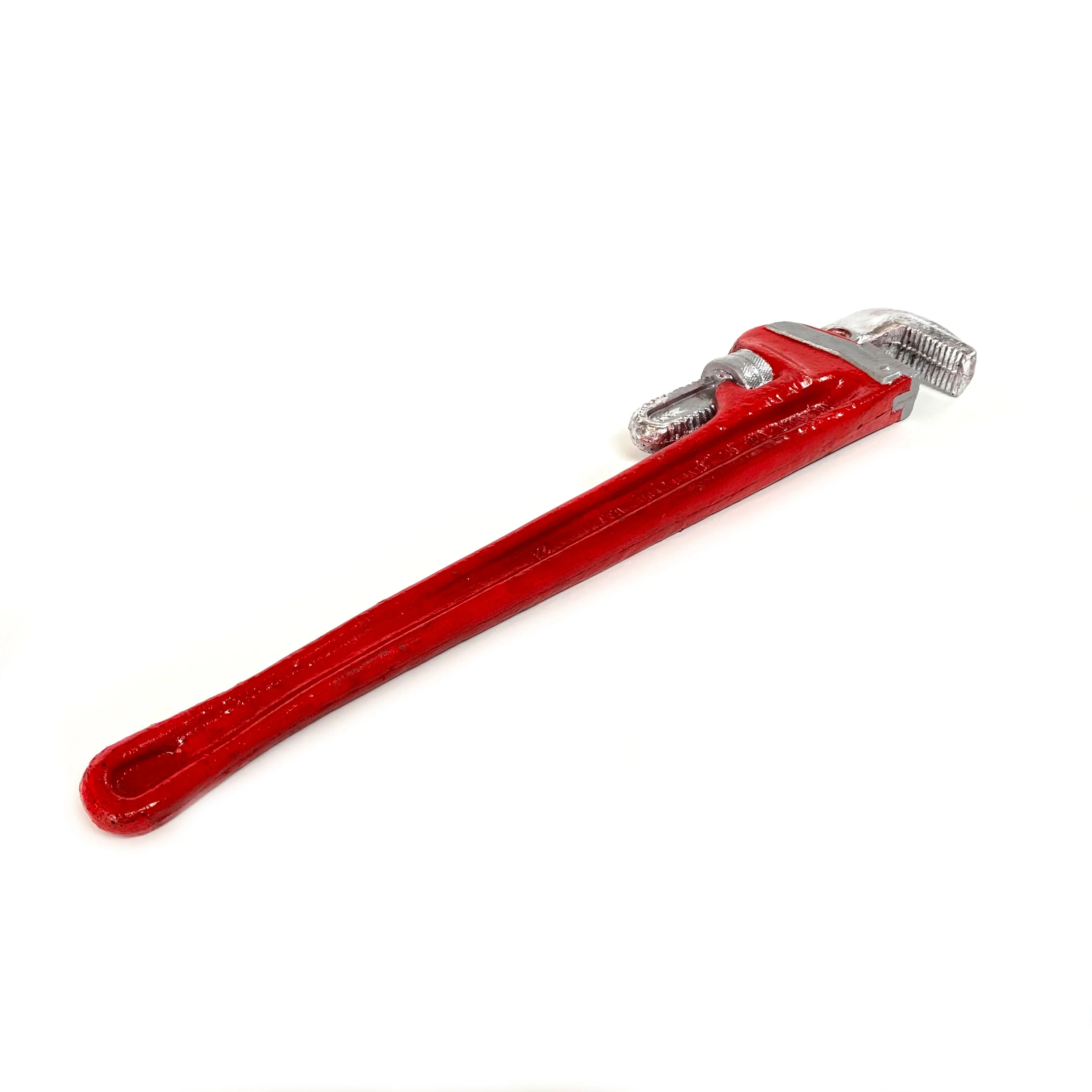 Extra Large Foam Rubber Stunt 24 Inch Pipe Wrench Prop (Red, Red Rust, Bloodied) - Image 4