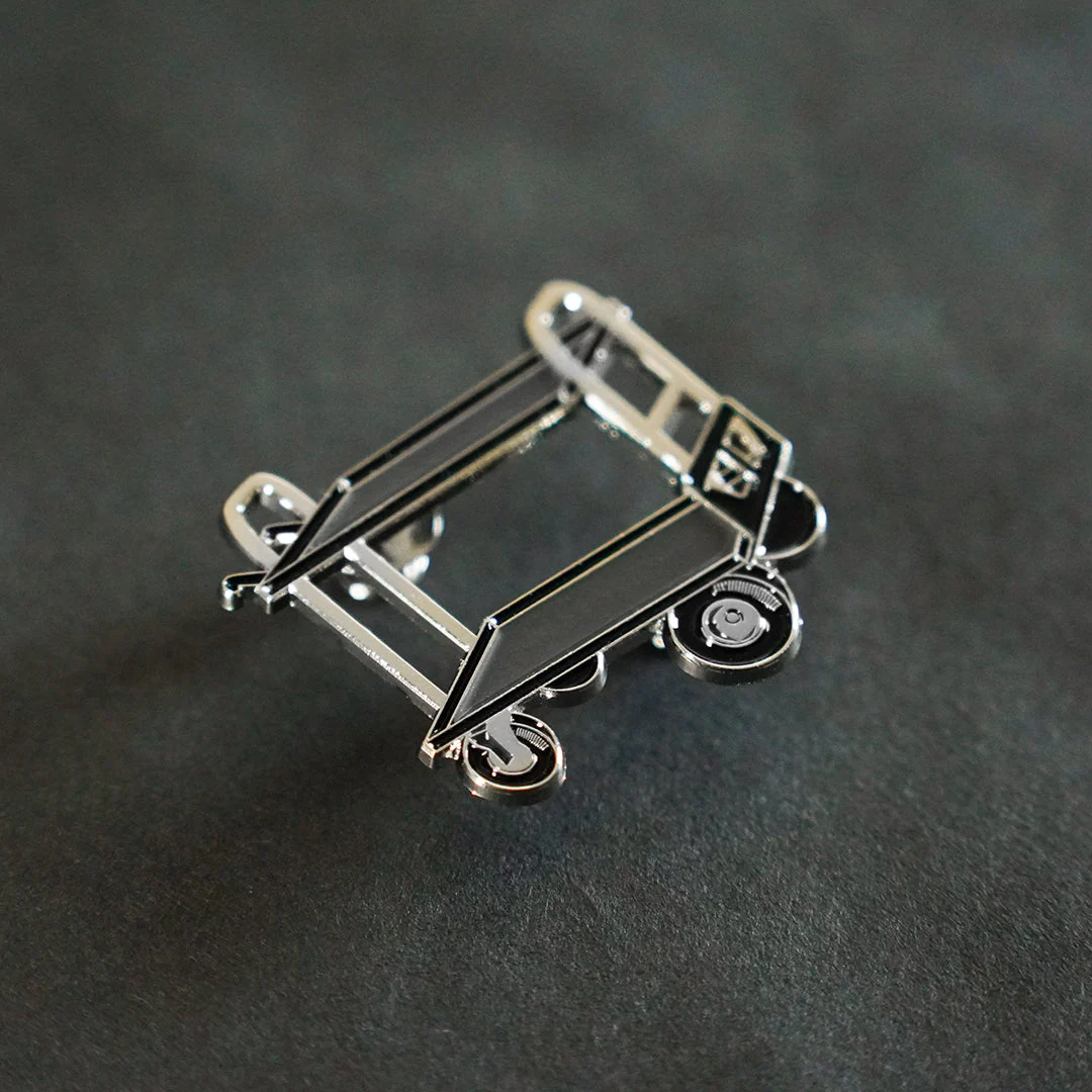 Film Cart Enamel Pin - Image 3