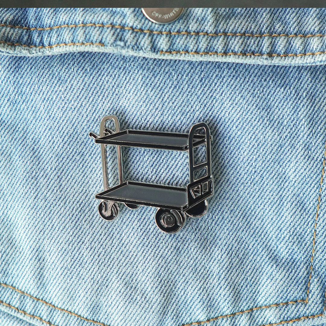 Film Cart Enamel Pin - Image 6