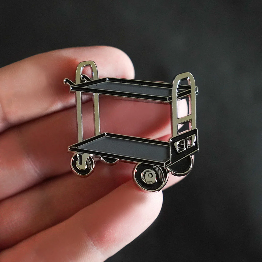 Film Cart Enamel Pin - Image 7