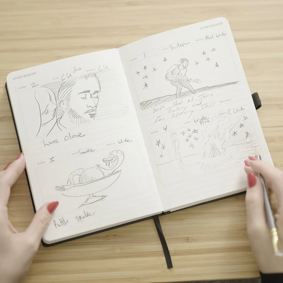 Filmmaker's Creative Workbook for Brainstorming, Storyboarding & Shot Lists - Image 3