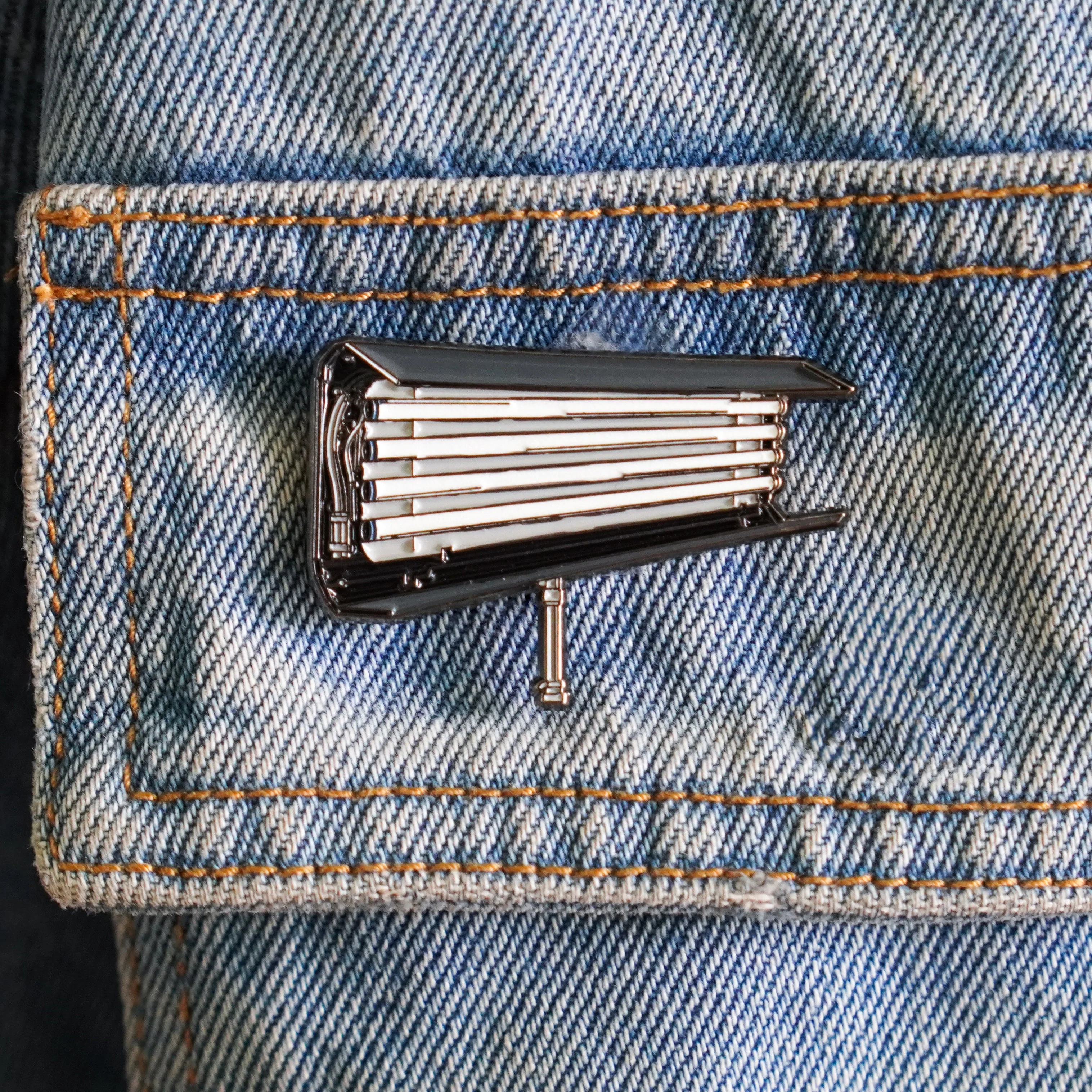 Fluorescent Light Enamel Pin - Image 7