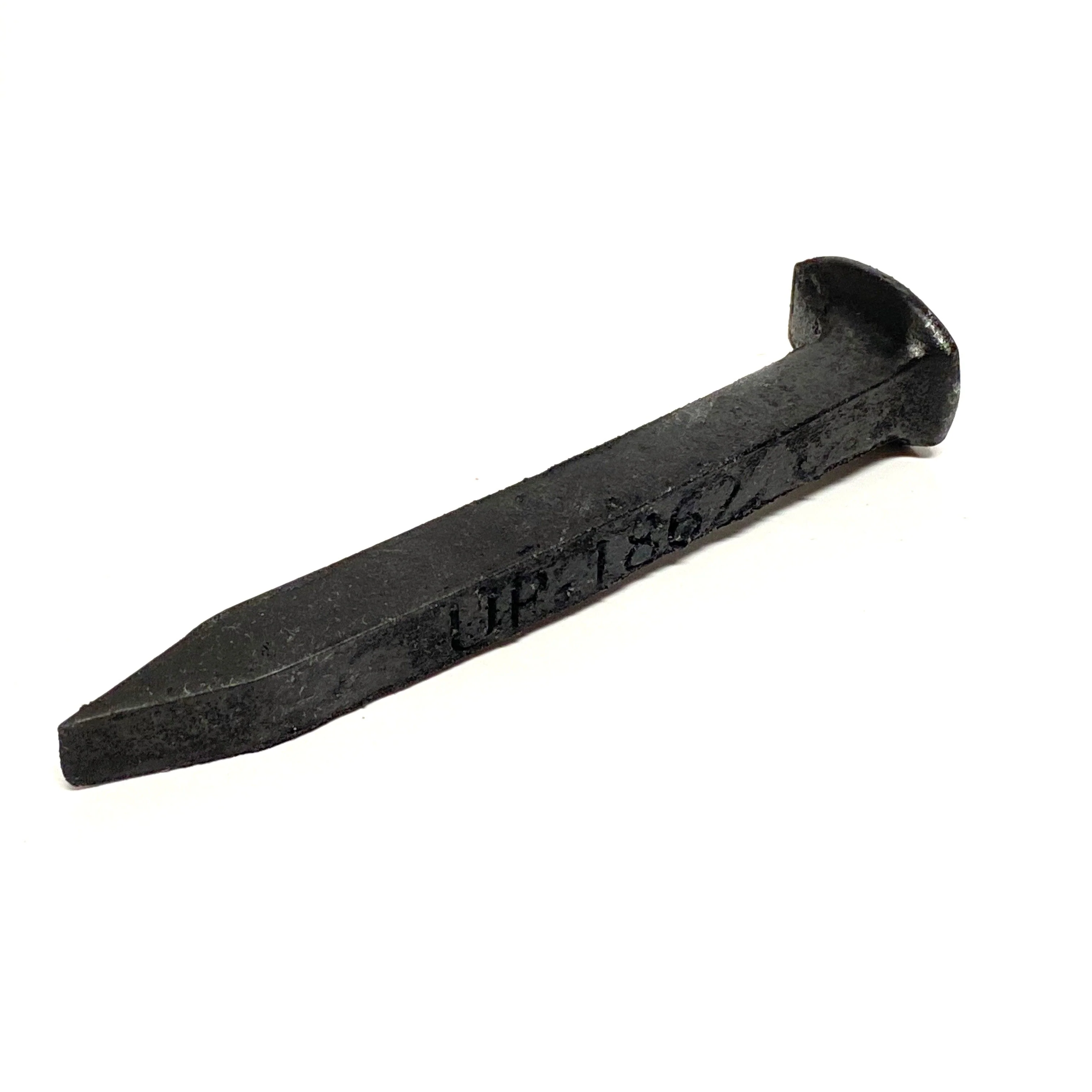 Foam Rubber Railroad Spike Safe Stunt Prop (Black, Rusty, Silver) - Image 4