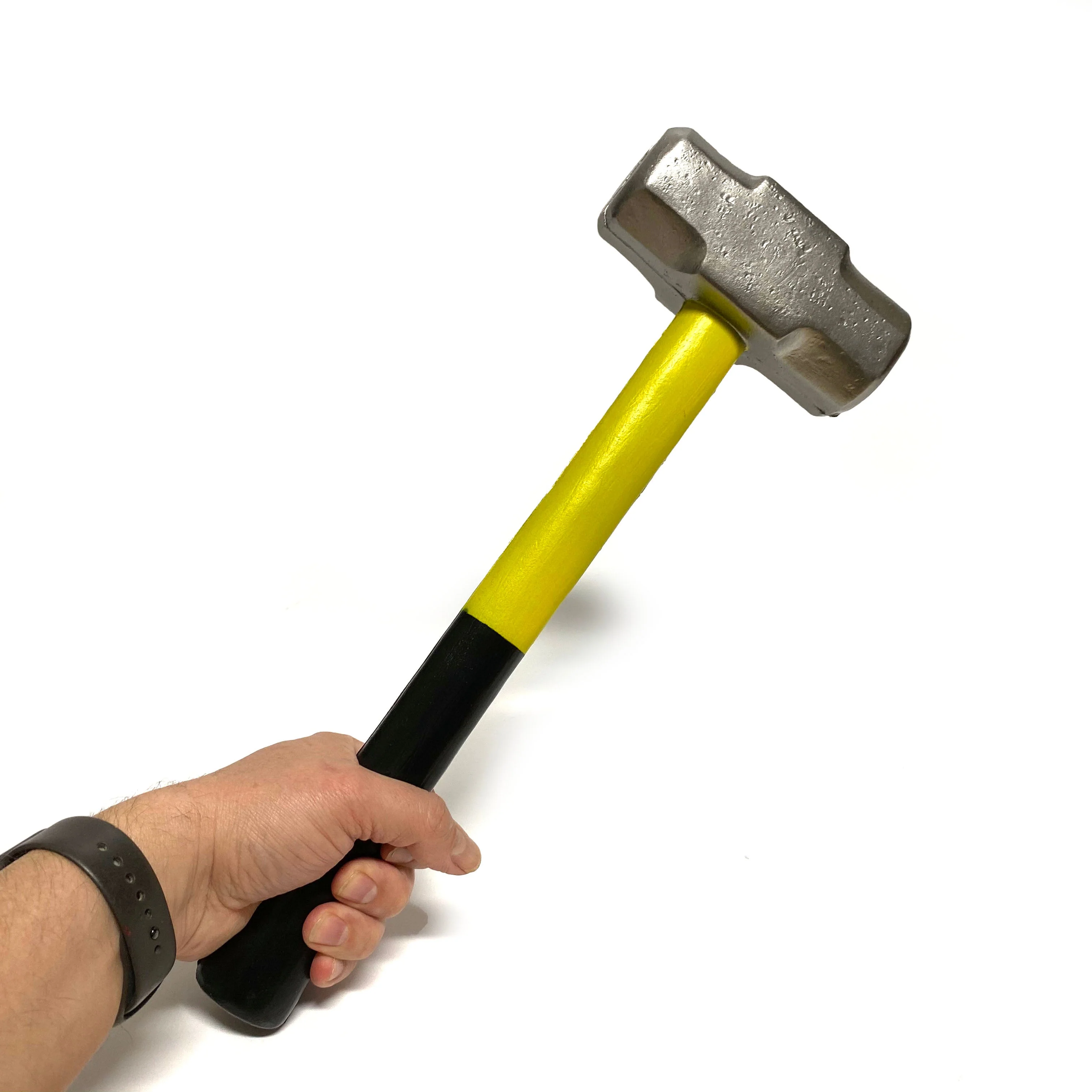 Foam Rubber Roughneck Mini Sledgehammer Prop 16 Inch Black and Yellow - Image 7