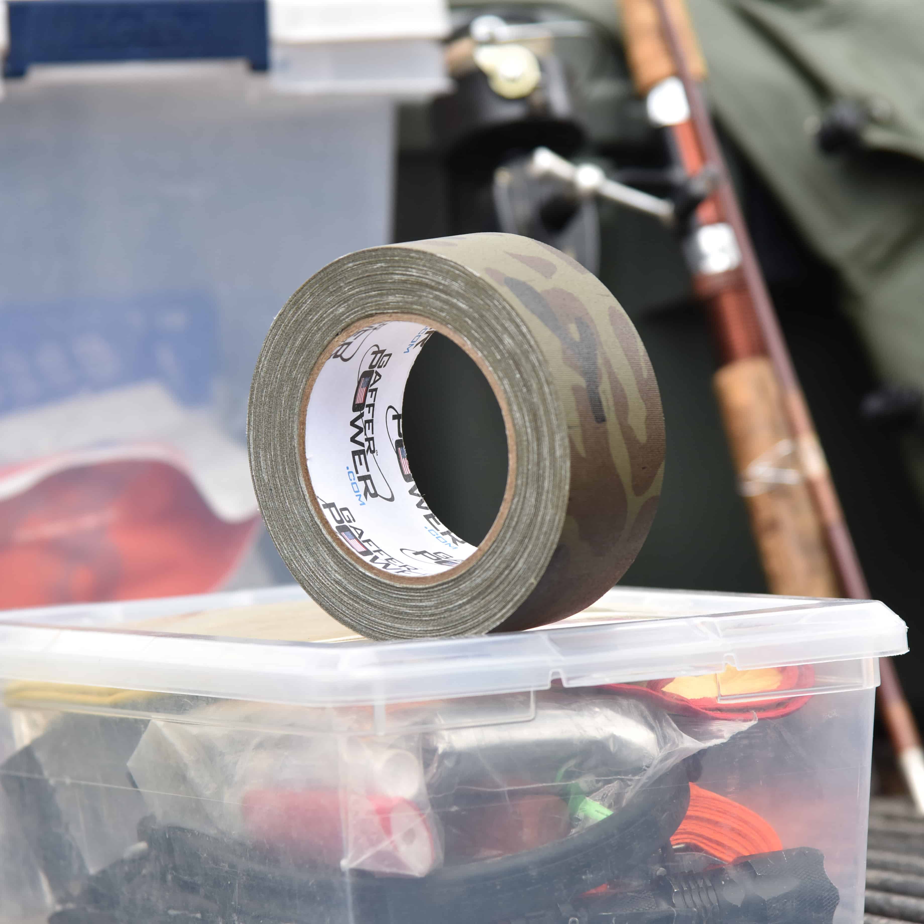 Gaffer Power 2" Gaff Tape 2 Inch x 25 Yards Muted Army Green Camouflage - Image 7
