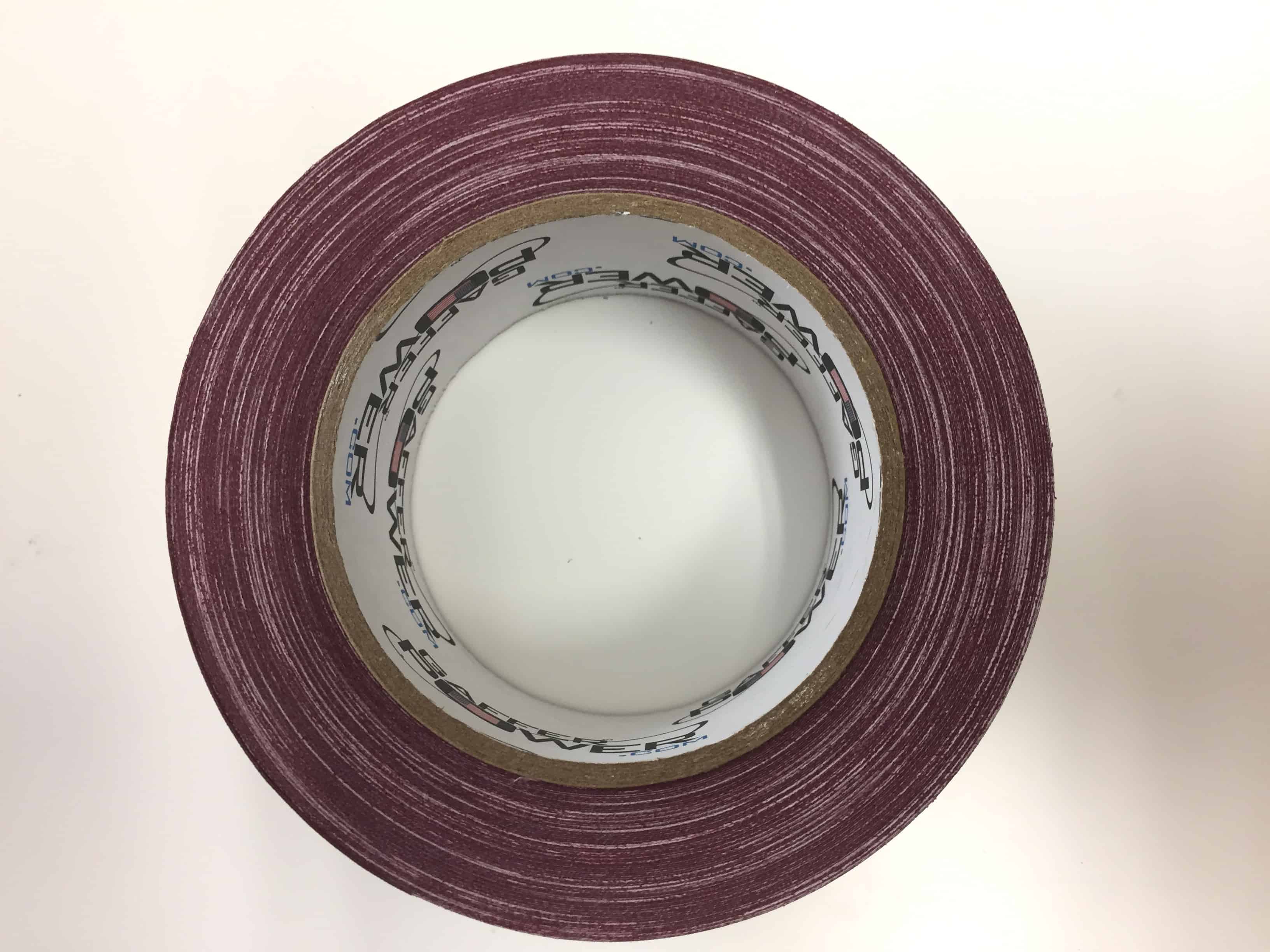 Gaffer Tape - 2 In X 30 Yards Burgundy - Image 5