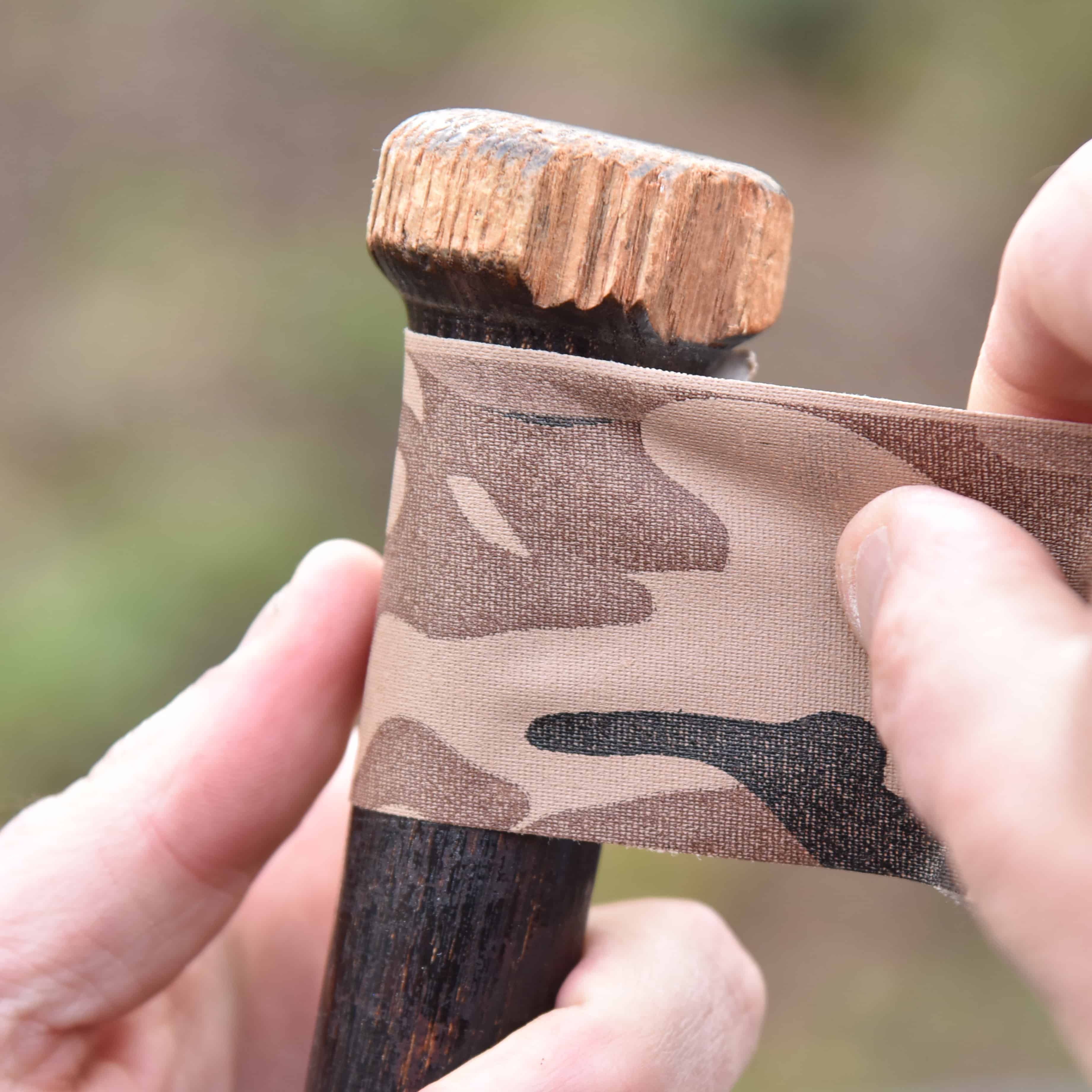 Gaffer Tape, 2 Inch x 25 Yards - Desert Tan Camouflage - Image 2