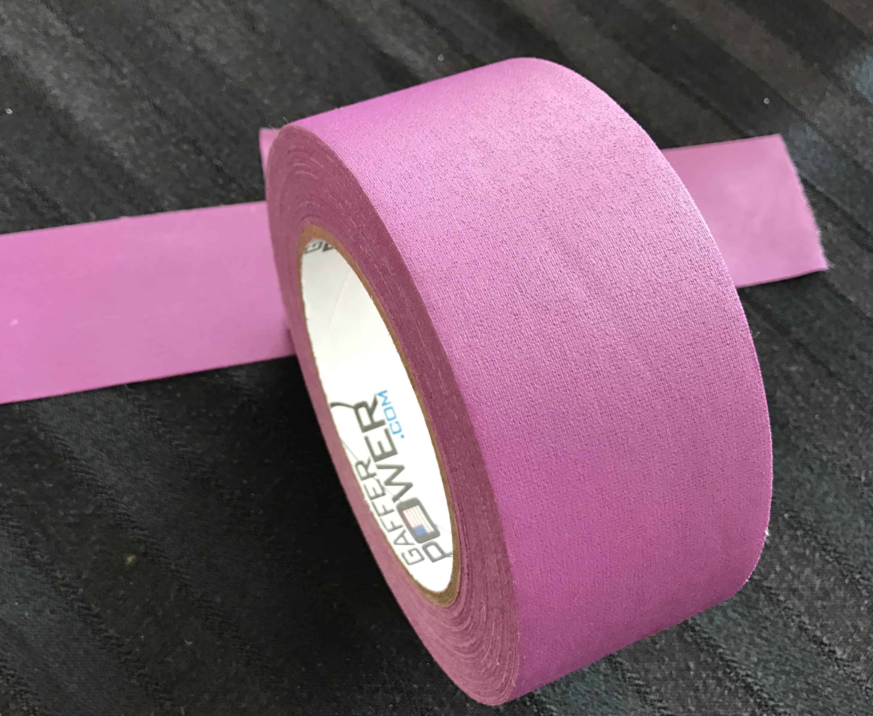 Gaffer Tape, 2 Inch x 30 Yards - Purple - Image 8