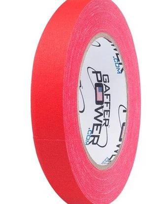 Gaffer Tape, 2 Inch x 30 Yards - Red - Image 2