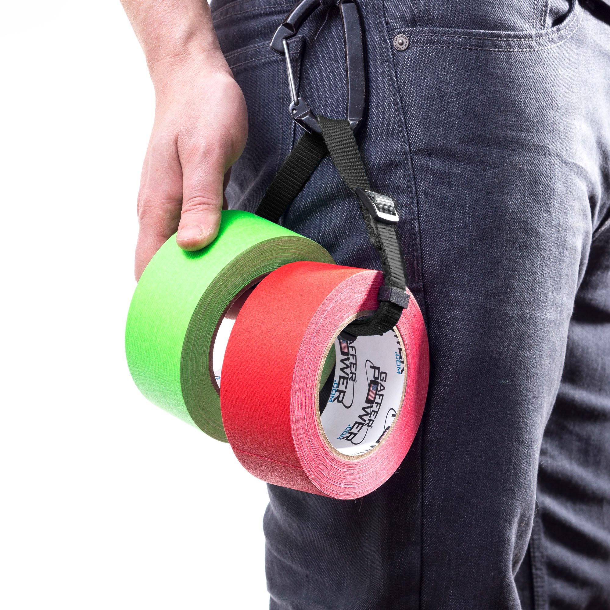 Gaffer Tape, 2 Inch x 30 Yards - Red - Image 4