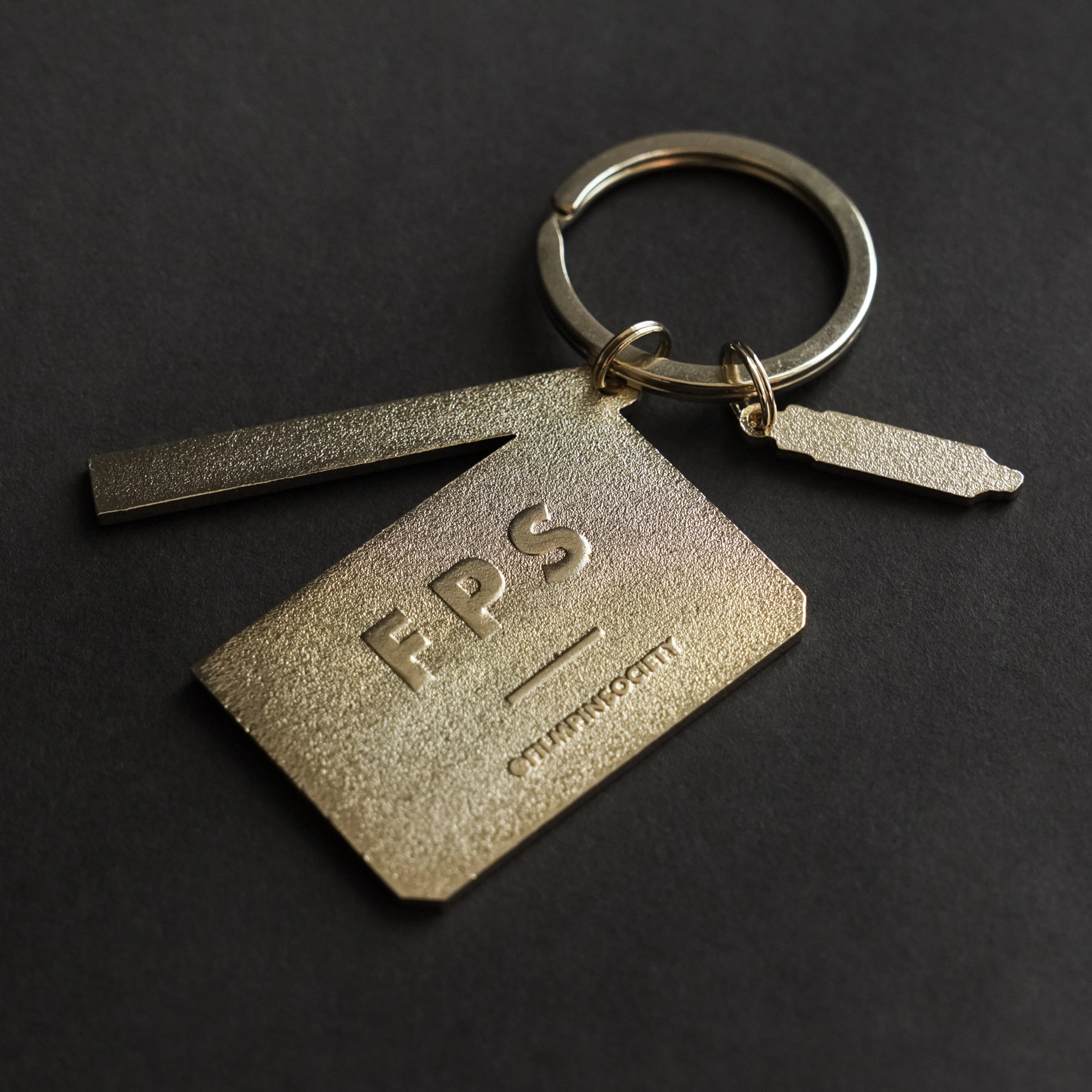 Glow in the Dark Large Timecode Slate Keychain - Image 6