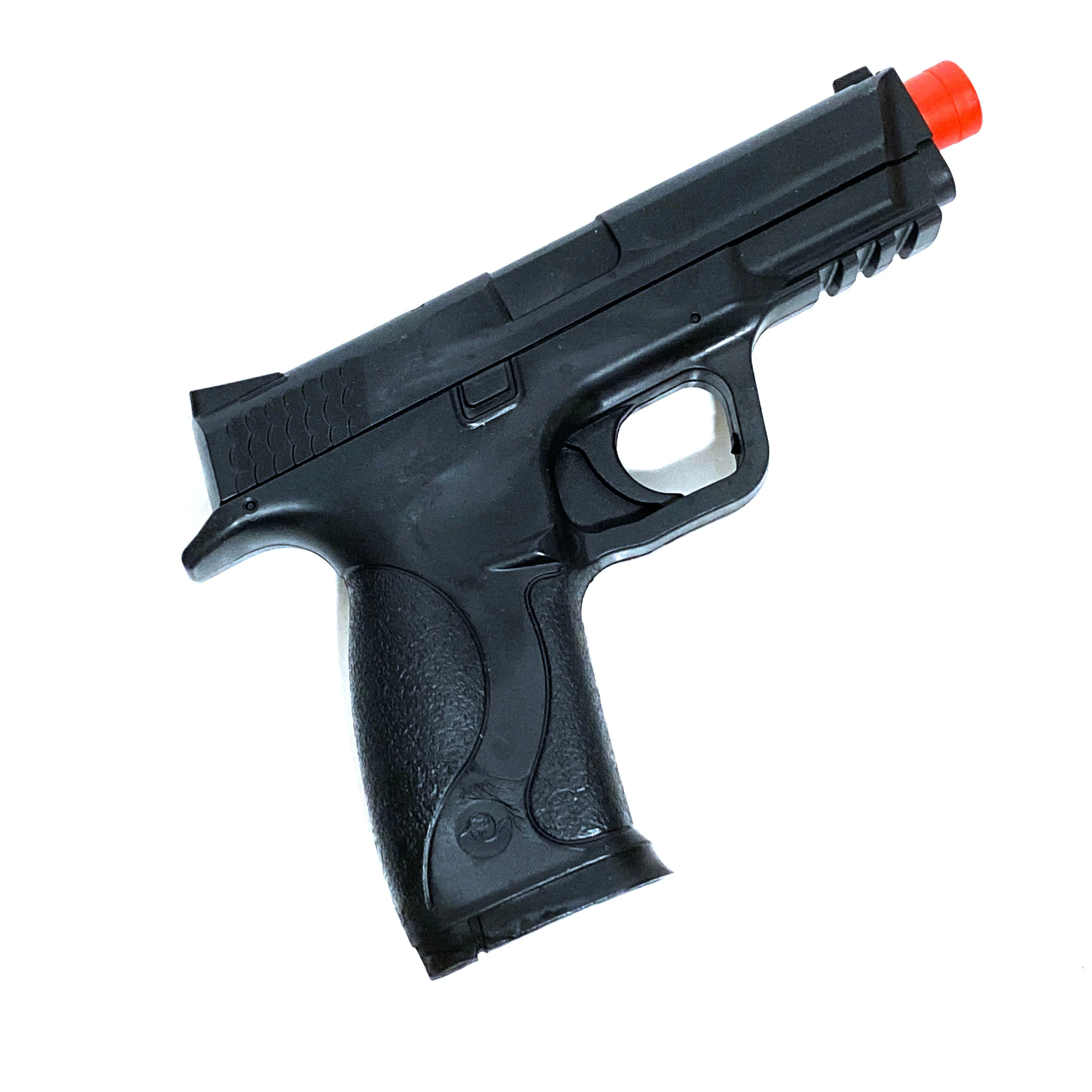 Hard Poly Police S&W MP40 Training Pistol Prop (Black, Red, Yellow) - Image 2