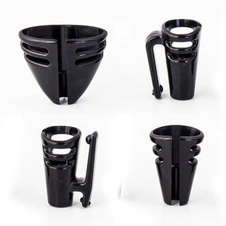 Hide A Mic - Four Lavalier Holder Set for DPA 6060 (Black, Beige, Transparent, White) - Image 2