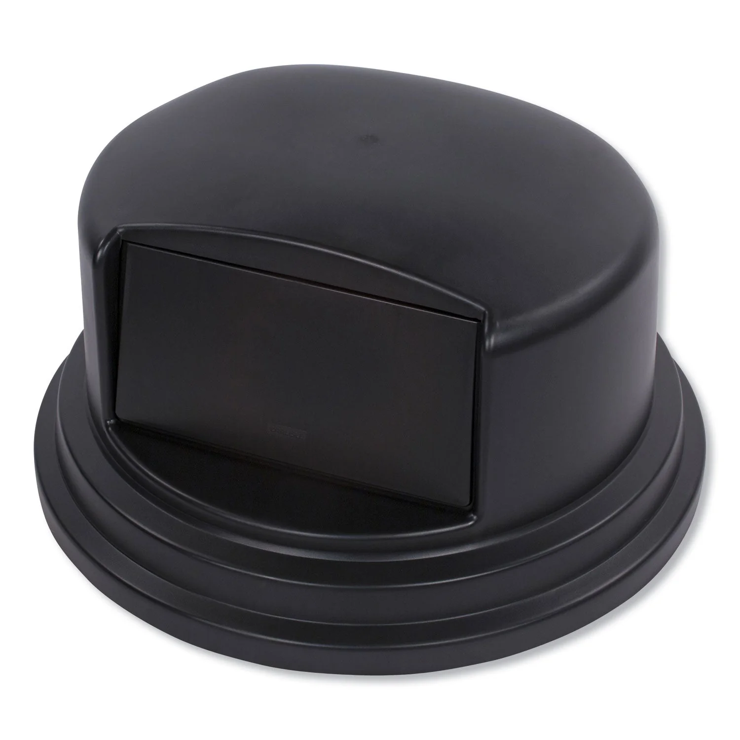 Impact Domed Gator Lids, for 44 gal, Domed Lid, 27" Diameter, Black - Image 2