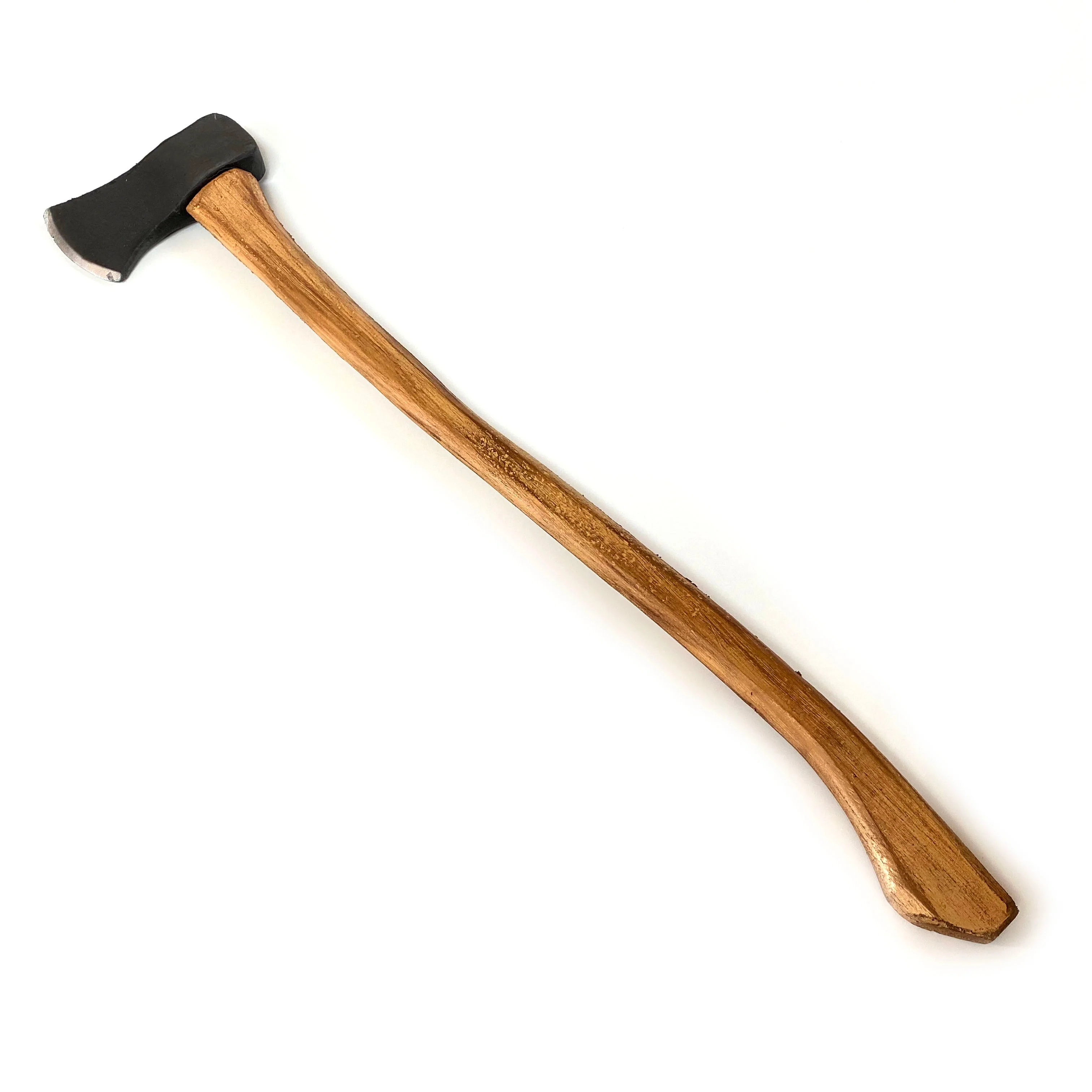 Large Foam Rubber Single Head Two-Hand Axe Stunt Prop - Image 2