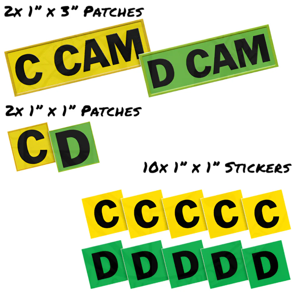 Last Look Labels Camera Patches Package - Image 3