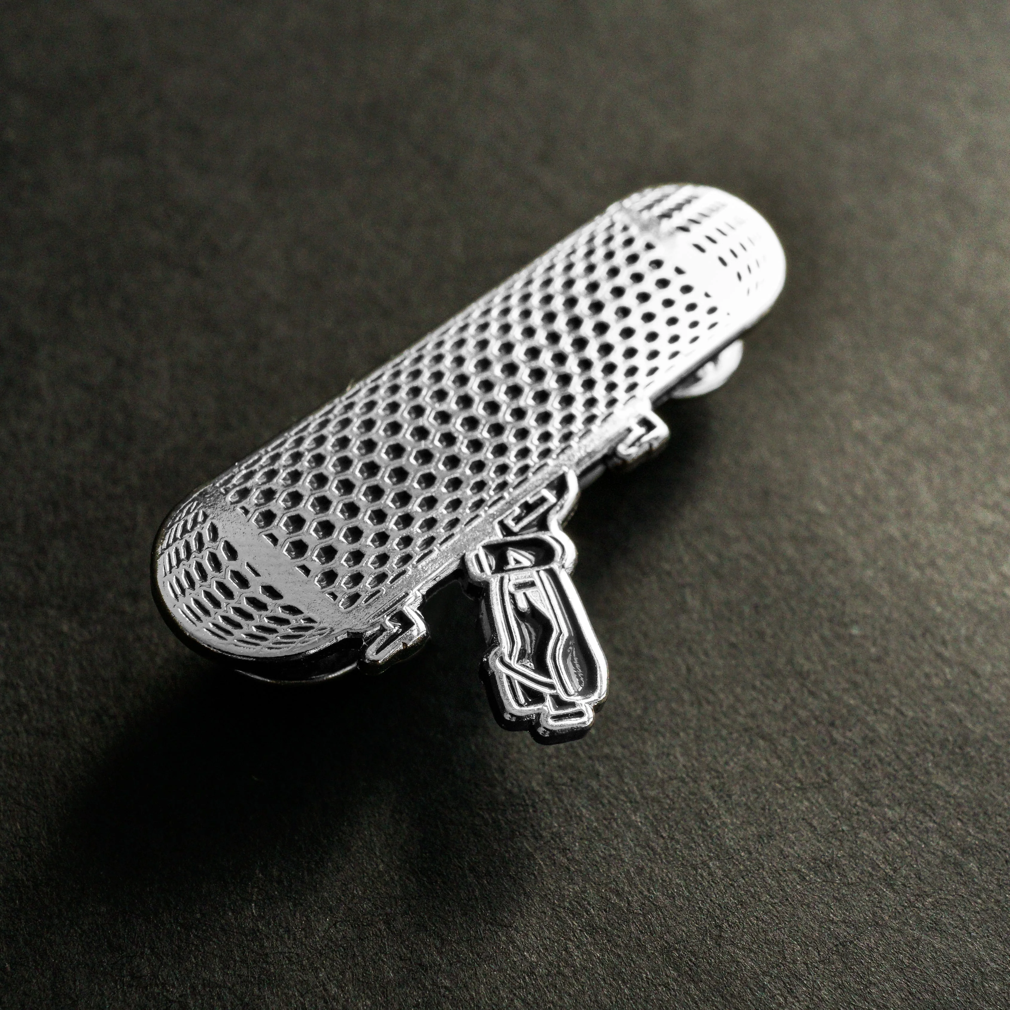 Microphone Enamel Pin - Image 3