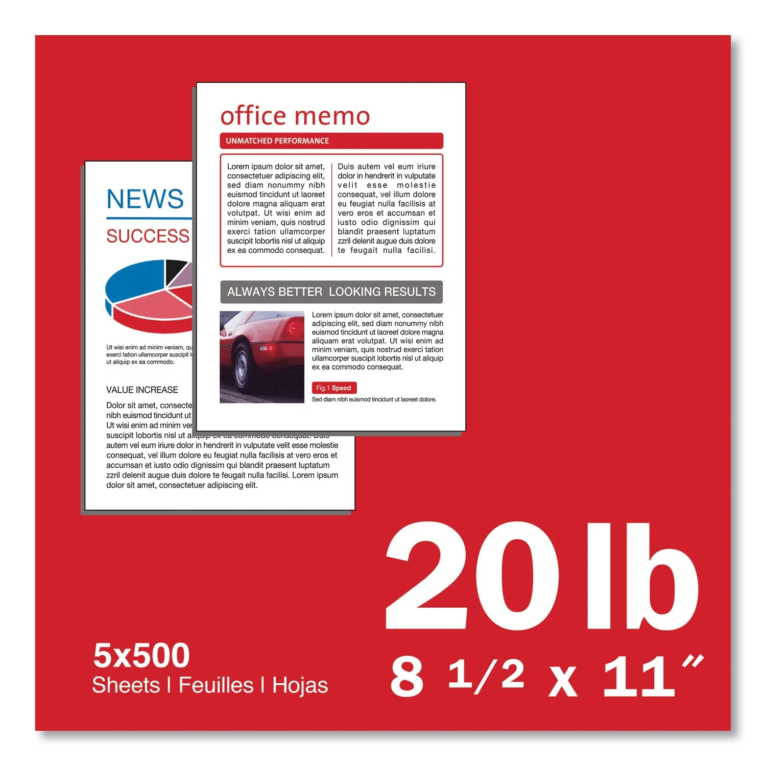 Navigator Premium Multipurpose Copy Paper, 97 Bright, 20 lb Bond Weight, 8.5 x 11, White, 500 Sheets/Ream, 5 Reams/Carton - Image 3