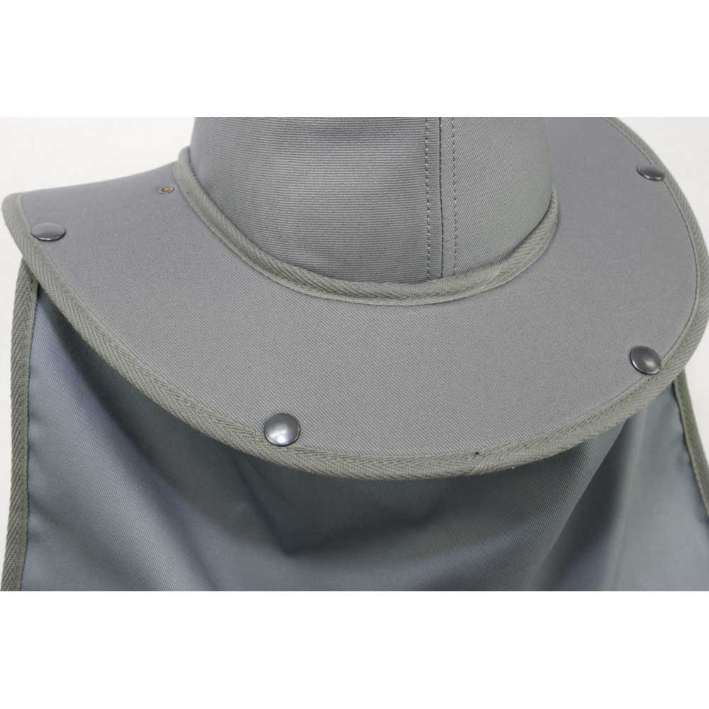 Newcastle Hats Press Stud Neck Flap (Khaki, Grey, Navy Blue) - Image 5