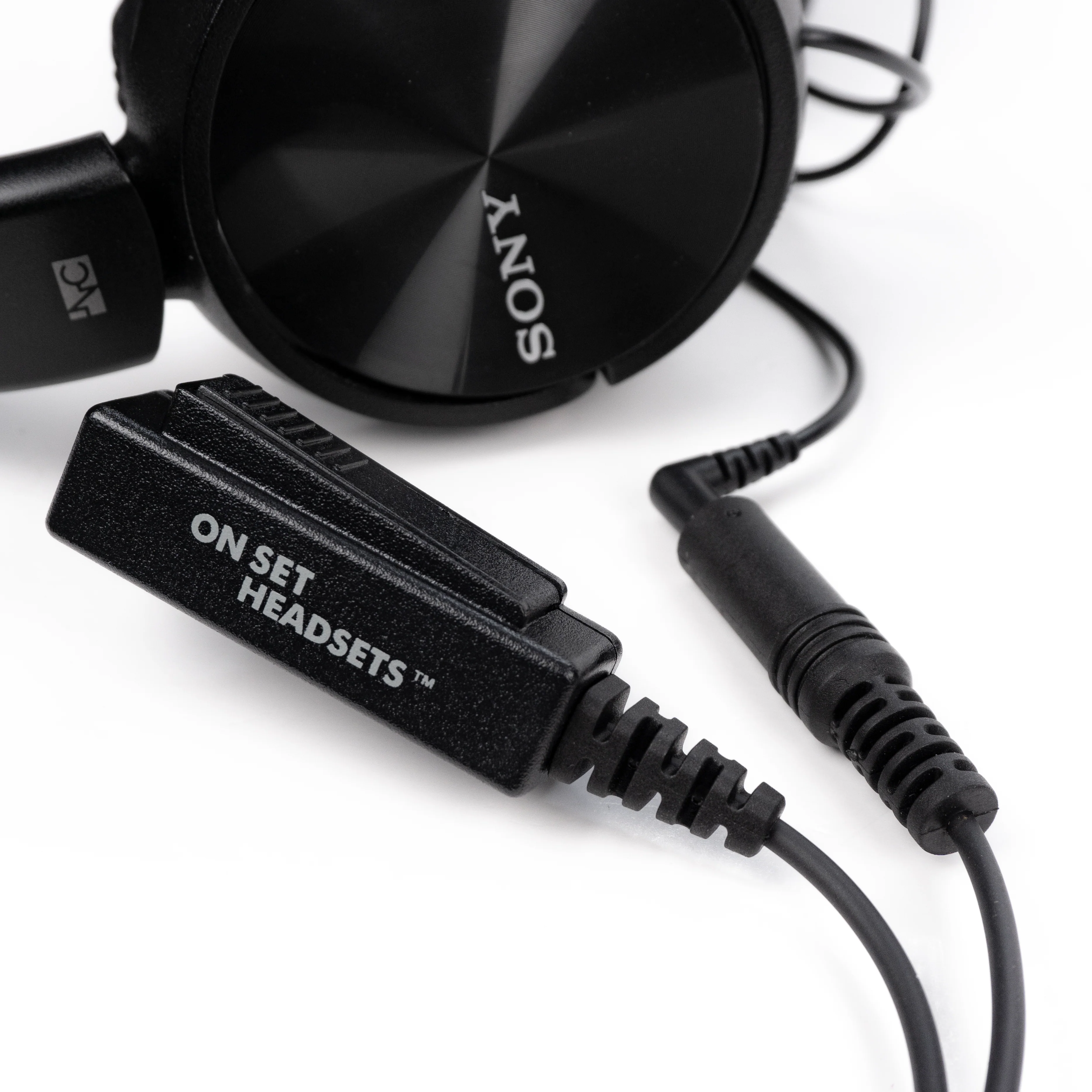 On Set Headsets™️ FilmPro Y (Black) with Motorola M1 2-Pin compatible connector and FREE Travel Case (Various Colors) - Image 3