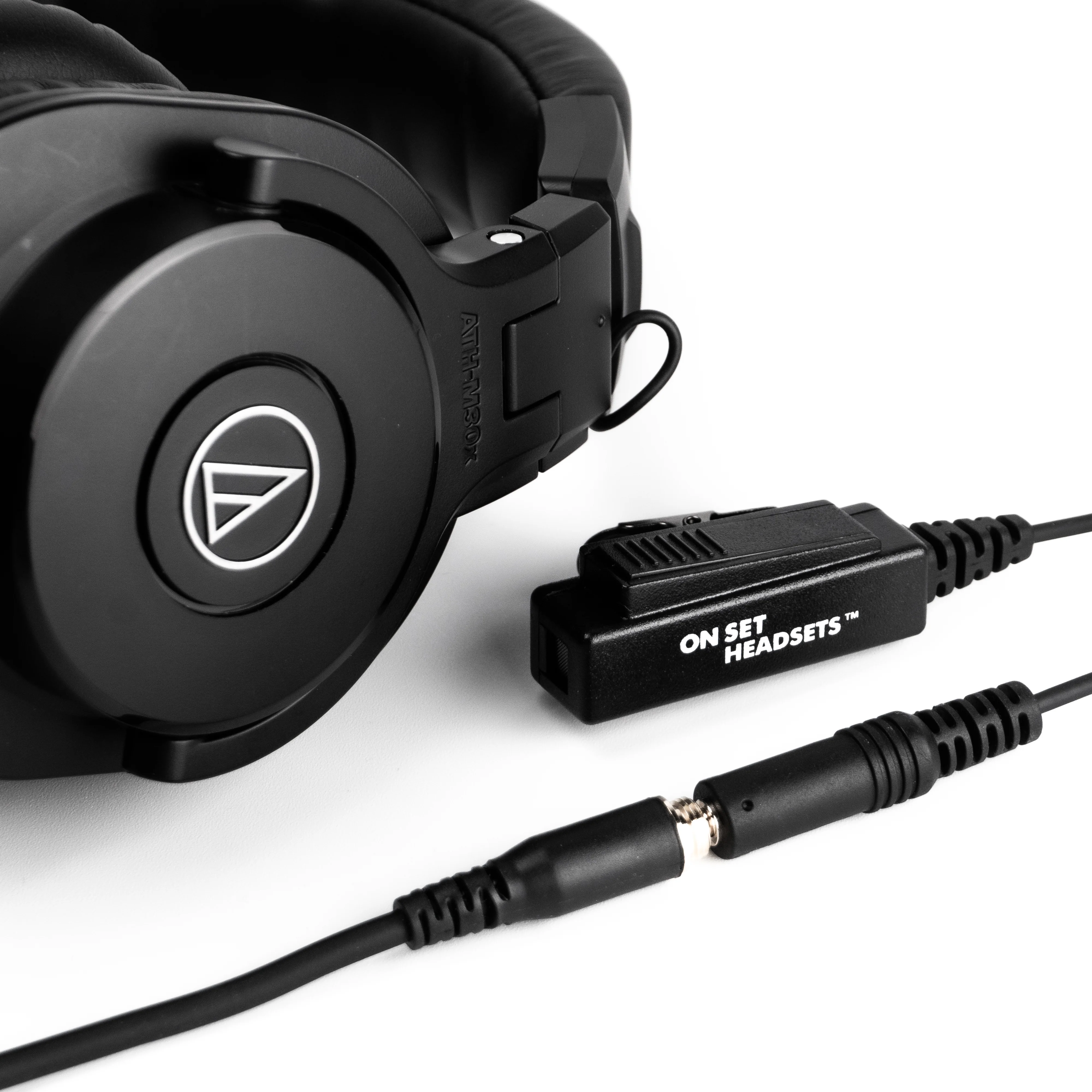 On Set Headsets™️ FilmPro Y (Black) with Motorola M1 2-Pin compatible connector and FREE Travel Case (Various Colors) - Image 9