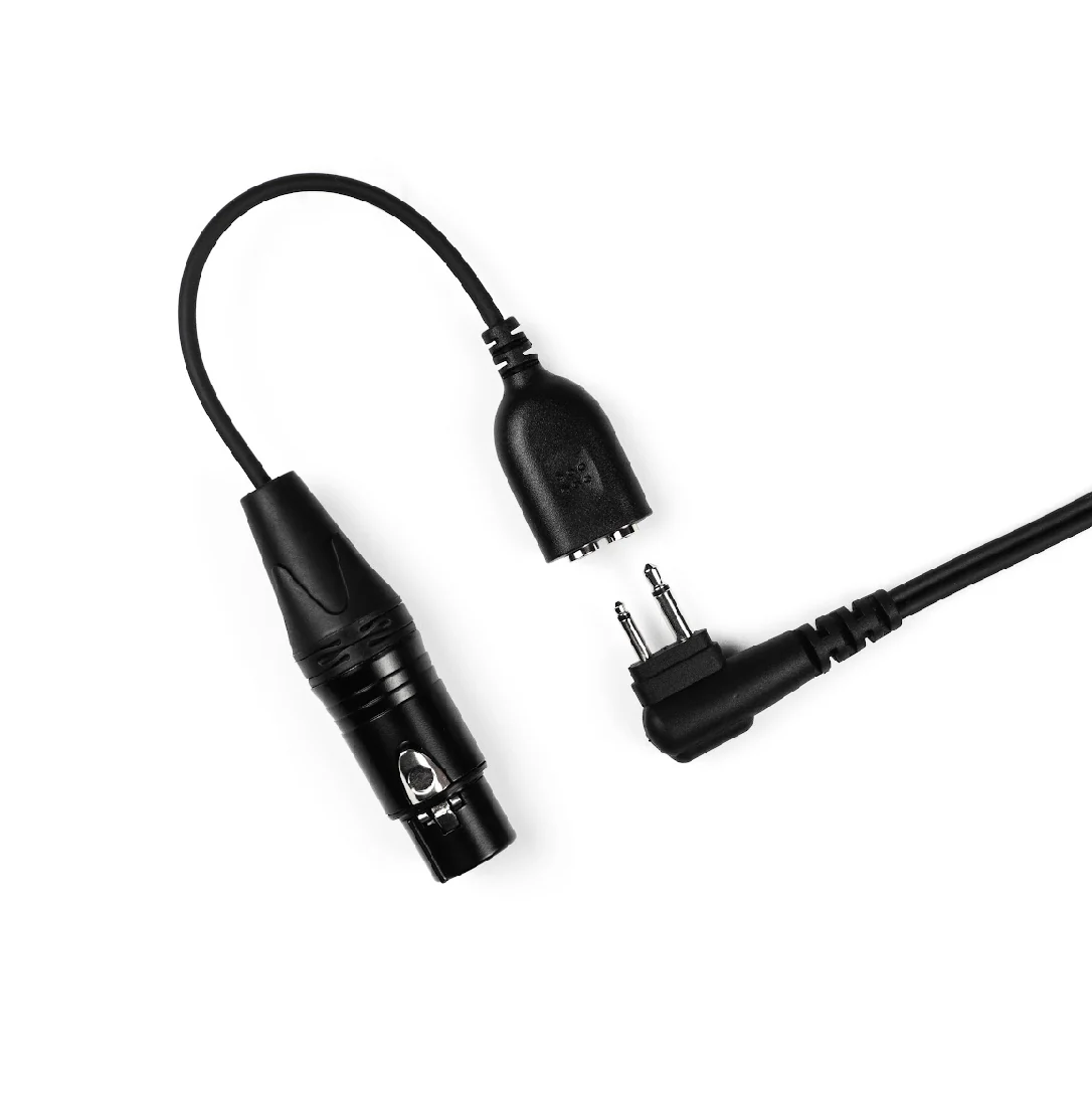 On Set Headsets™️ Live Comms Adapter Motorola 2-Pin M1 to 4-Pin XLR - Image 5