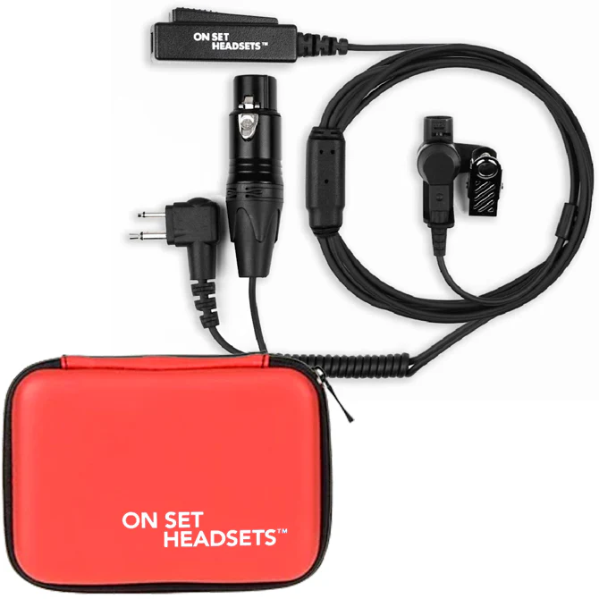 On Set Headsets™️ Live Comms Pro X Motorola M1 and 4 Pin XLR Connectors with FREE Case - Image 15