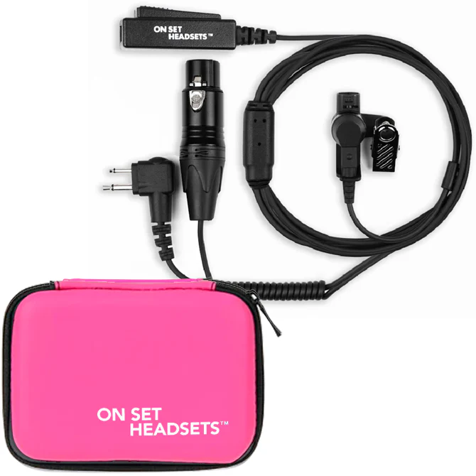 On Set Headsets™️ Live Comms Pro X Motorola M1 and 4 Pin XLR Connectors with FREE Case - Image 18