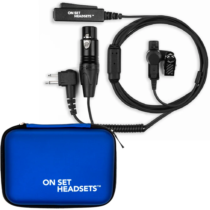 On Set Headsets™️ Live Comms Pro X Motorola M1 and 4 Pin XLR Connectors with FREE Case - Image 19