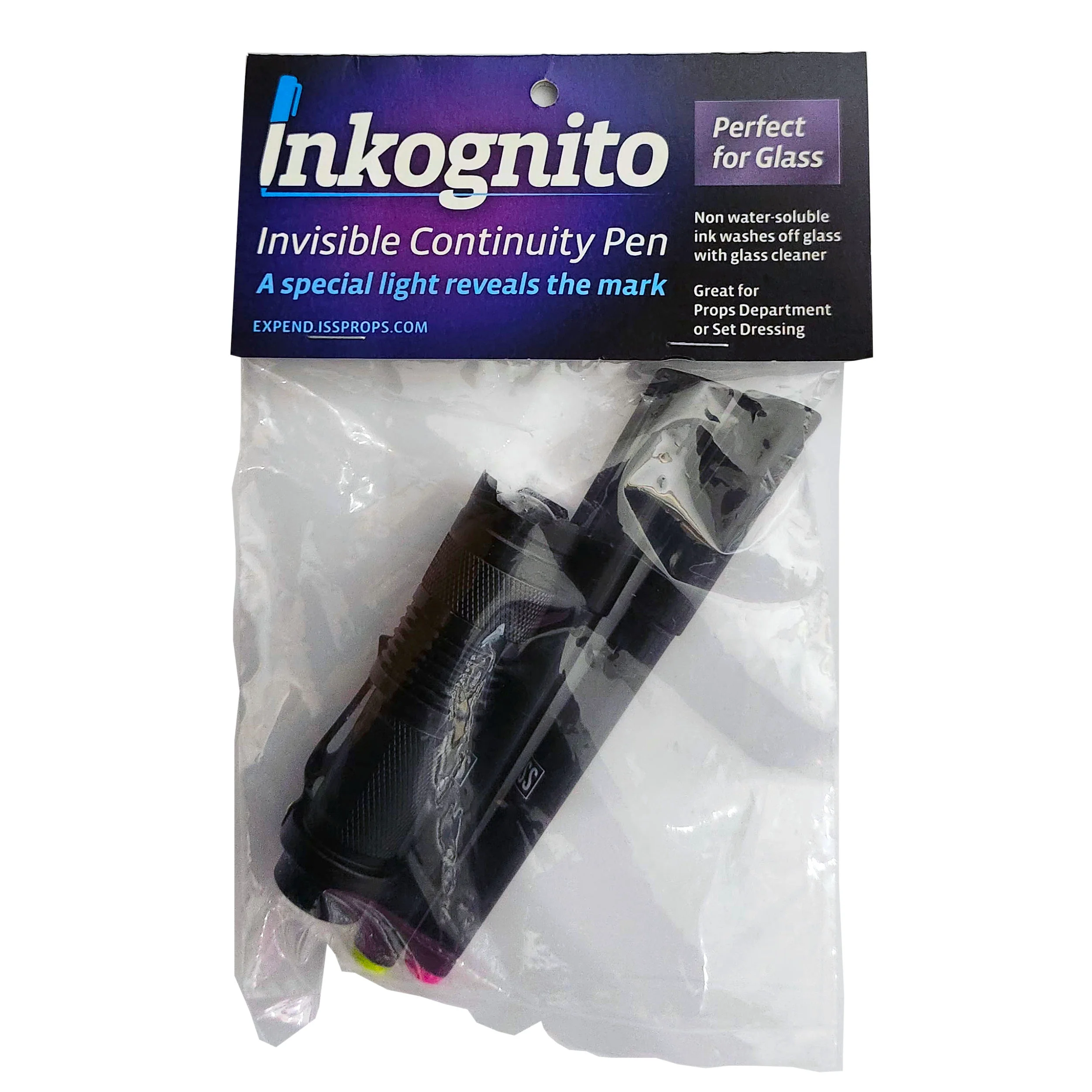 Inkognito - Invisible Continuity Pen & UV Light Kit - Image 2